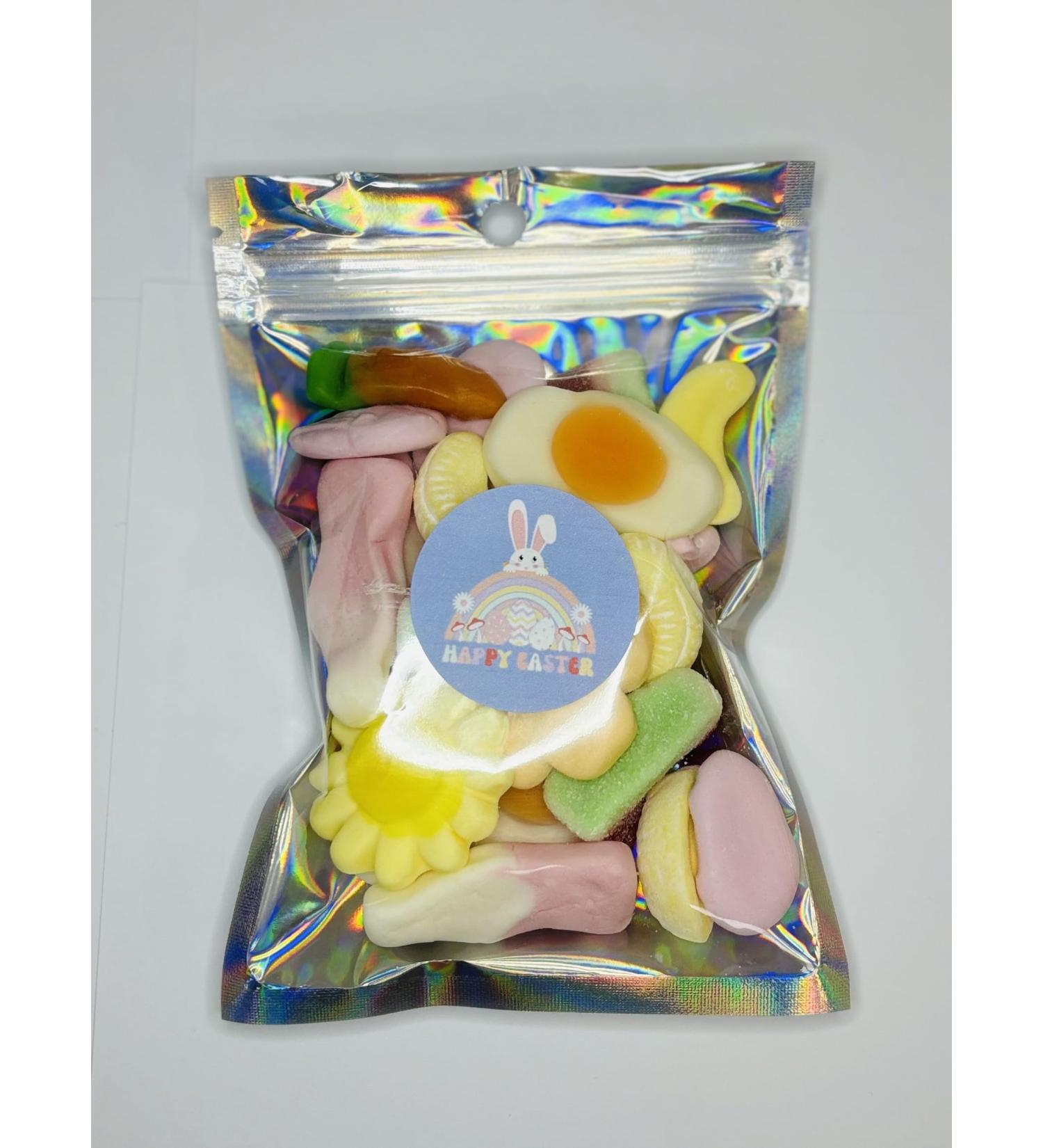 Happy Easter Party Kids Sweet Pouch Party Bags Candy Pick n Mix 100g - Buy Online on GoSupps.com
