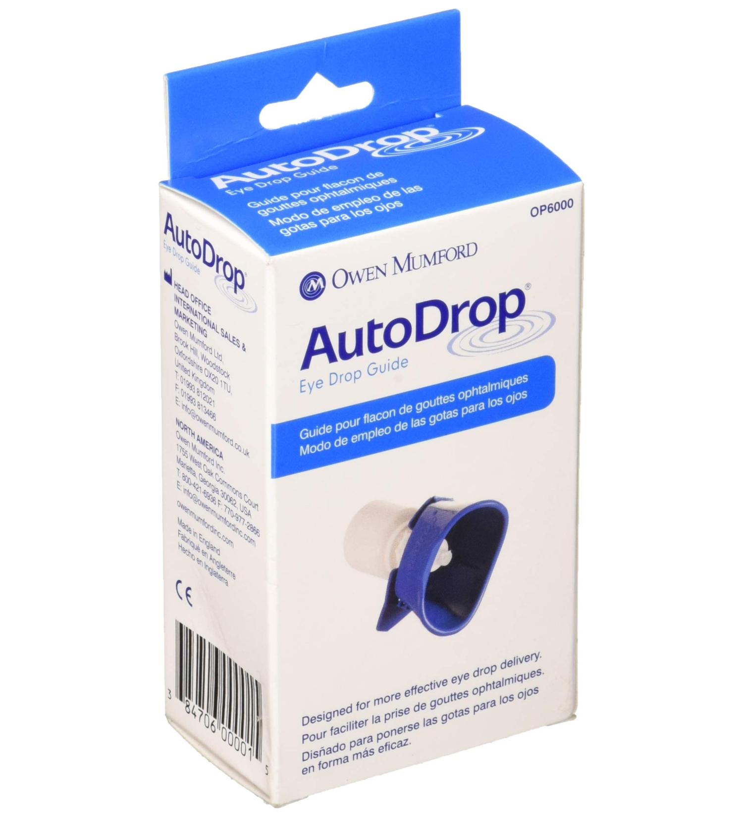 Autodrop Eyedropper Aid - Easy-to-Use Eye Drop Applicator - Buy Online on GoSupps.com