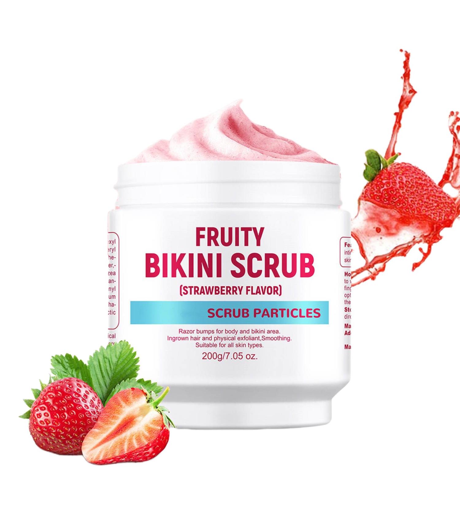 Gommage corporel la fraise Exfolie et nourrit en profondeur pour une peau lisse et radieuse pour cheveux incarn s cellulite exfoliant pour les mains et les pieds exfoliant pour la zone du - Buy Online on GoSupps.com