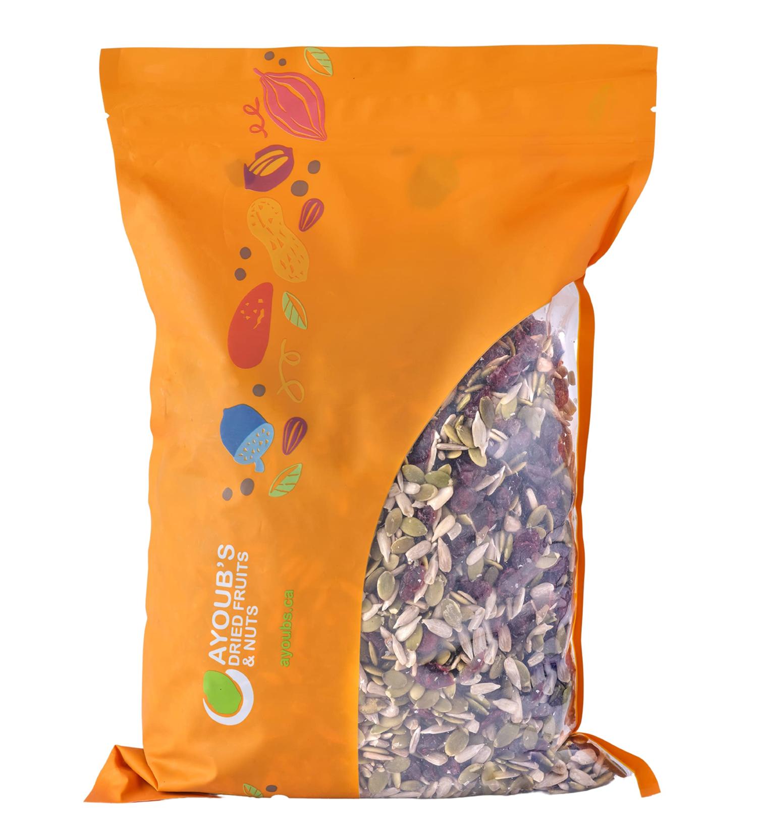 Salad Topper/Seed Mix (Pumpkin Seed Sunflower Seed Cranberries) 2.5LB - Buy Online on GoSupps.com