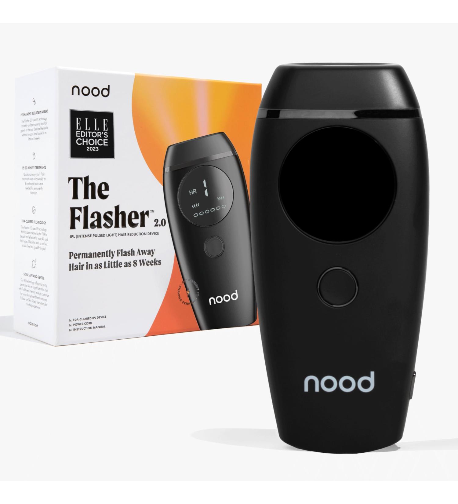 Buy NEW Flasher 2.0 IPL Laser Hair Removal Device - Safe Pain-Free Permanent Results for Men & Women - Shipping Worldwide - Matte Black - Buy Online on GoSupps.com