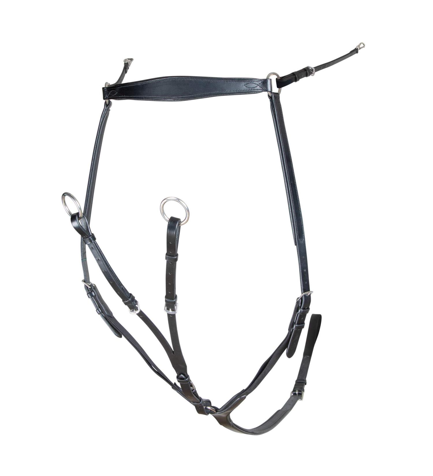 Shires Velociti Breastplate Havana Extra Full