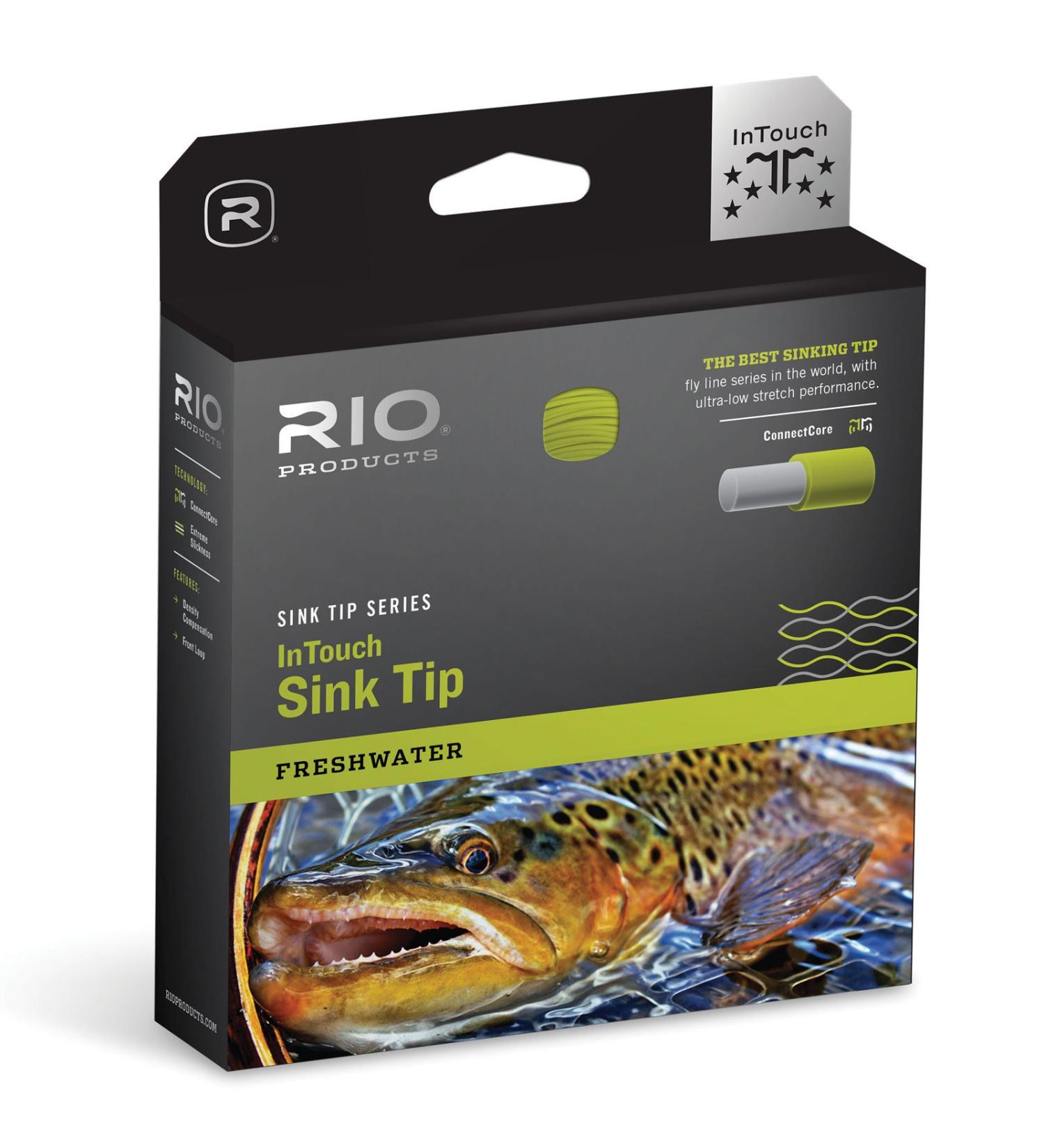 RIO InTouch 24ft Sink Tip Fly Line 150gr | Black/Blue | High Performance Fly Fishing Line - Buy Online on GoSupps.com