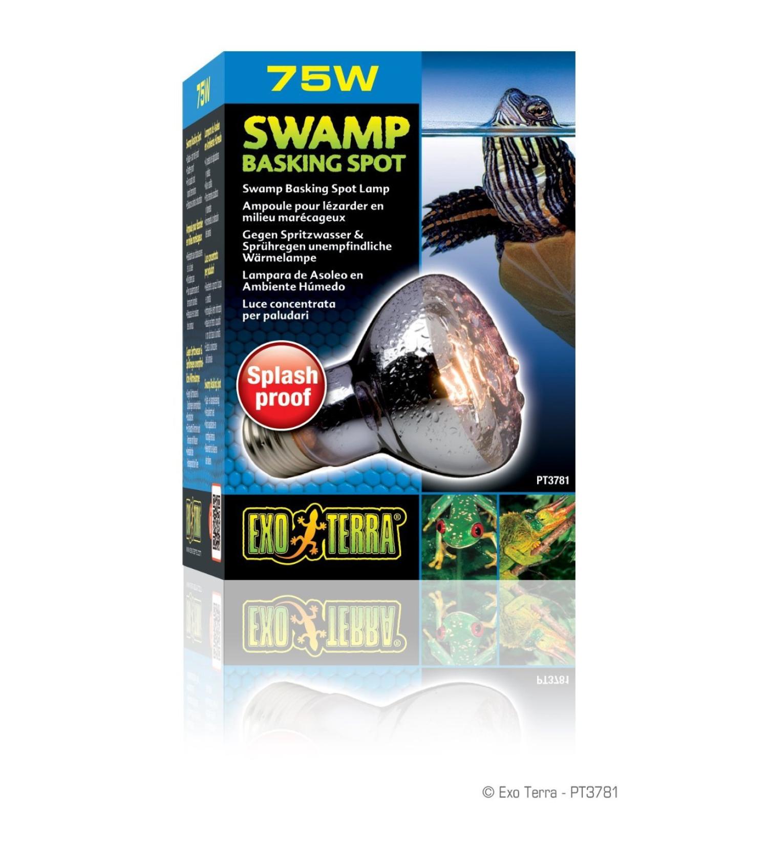 Exo Terra Swamp Basking Spot Bulb 75 Watt - Buy Online on GoSupps.com