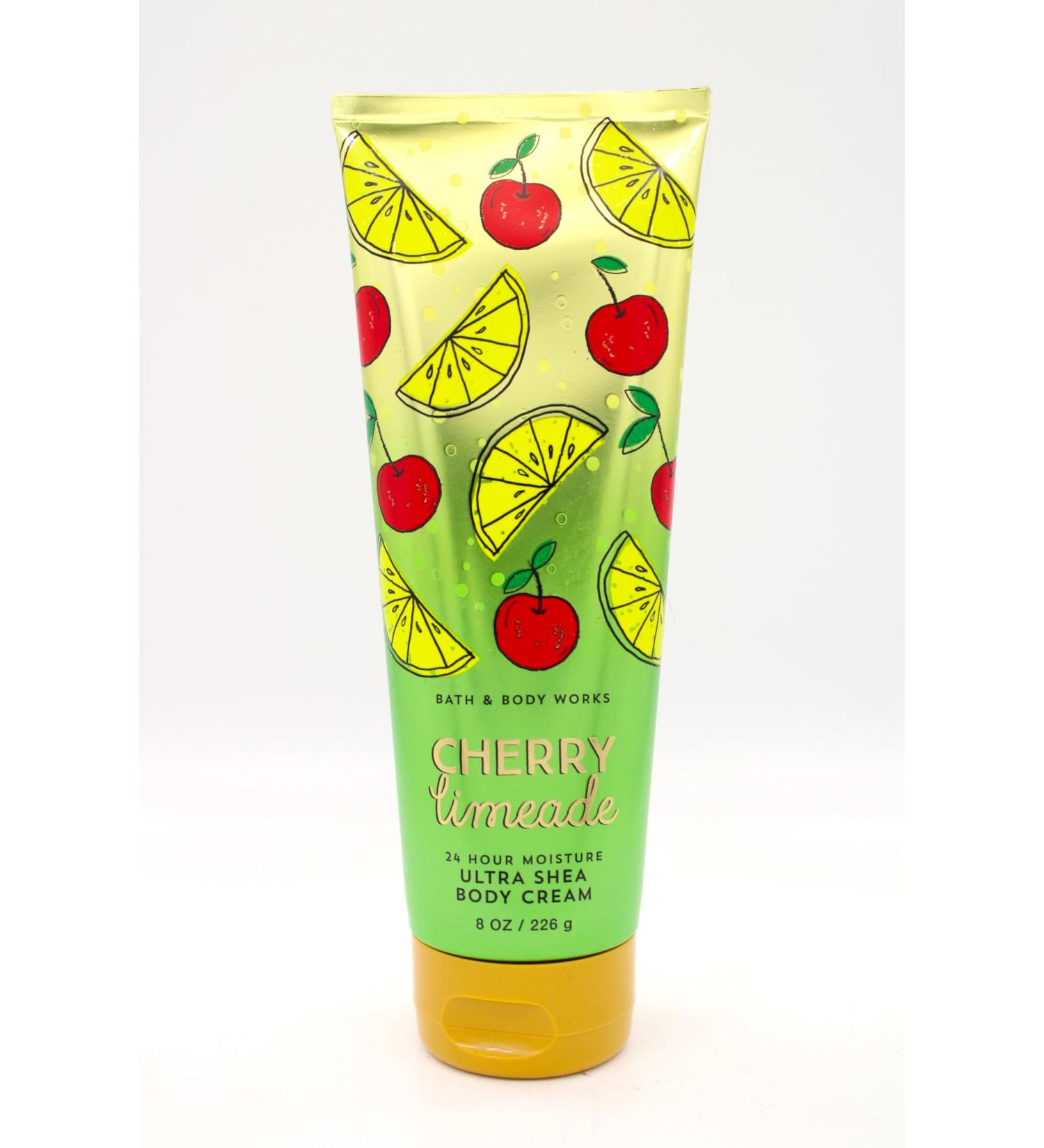 Cherry Limeade Bath and Body Ultra Shea Body Cream 8 oz