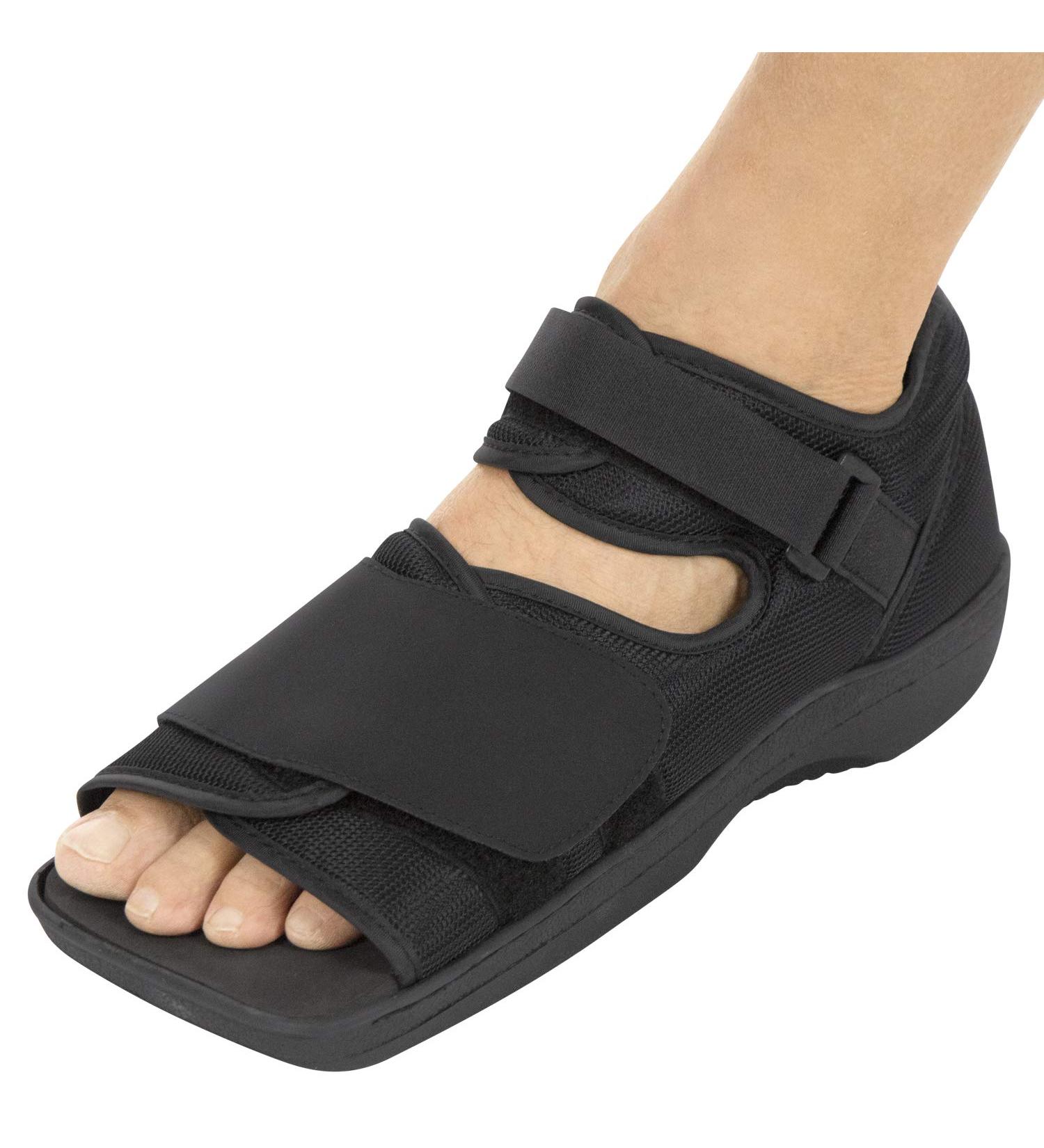 Vive Post Op Shoe - Lightweight Medical Walking Boot with Adjustable Strap | Orthopedic Recovery Cast Shoe for Foot Surgery | Medium Size - Buy Online on GoSupps.com