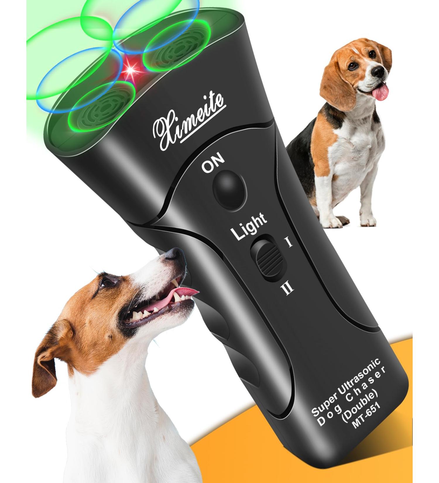 Kuckee Anti Barking Device Handheld Dog Repeater 3-in-1 Handheld Trainer Stop Barking and Insect Repellent Indoor and Outdoor Humane and Safe Ultrasonic Barking Deterrent Dvice for Dogs and Cats - Buy Online on GoSupps.com