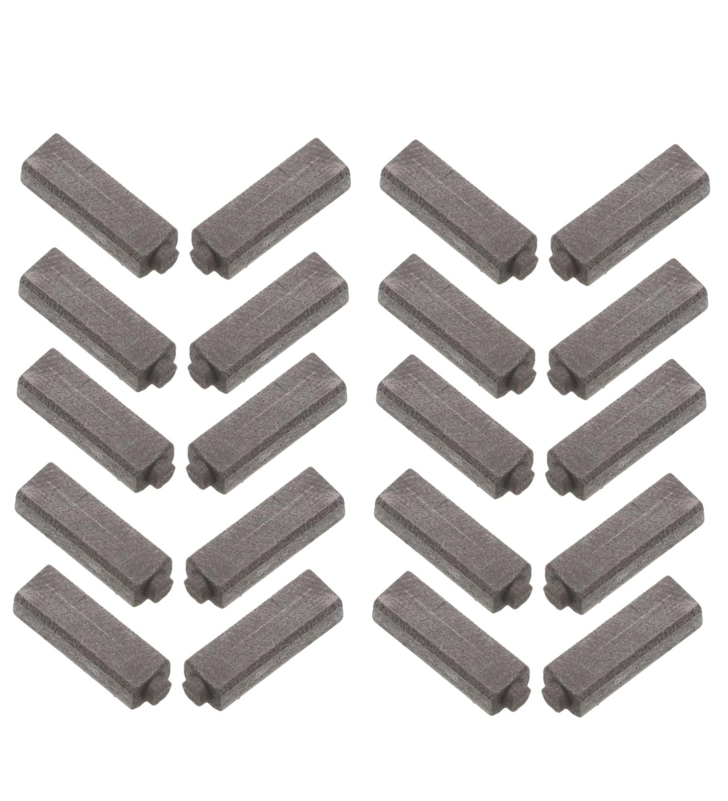 Housoutil 20pcs Hair Dryer Carbon Brush Air Blower Hair Dryers Motor Blower Carbon Electrical Tools High Power 1.70X0.60X0.30CM As Shown - Buy Online on GoSupps.com