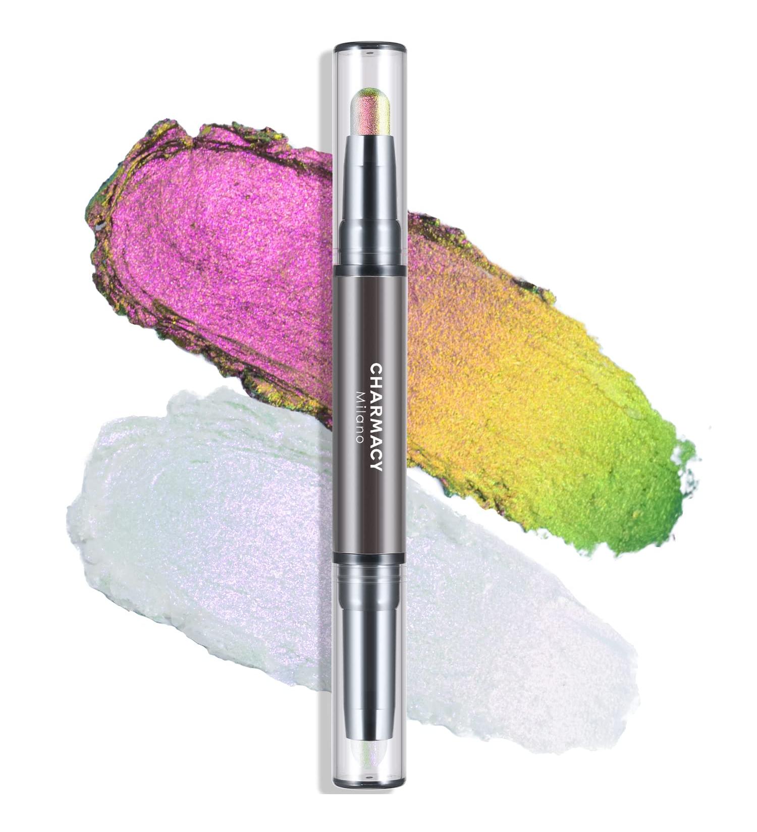 CHARMACY Multichrome 2-in-1 Cream Eyeshadow Stick - Waterproof Highlighter for Brighter Eyes - Vegan & Cruelty-Free (902) - Buy Online on GoSupps.com