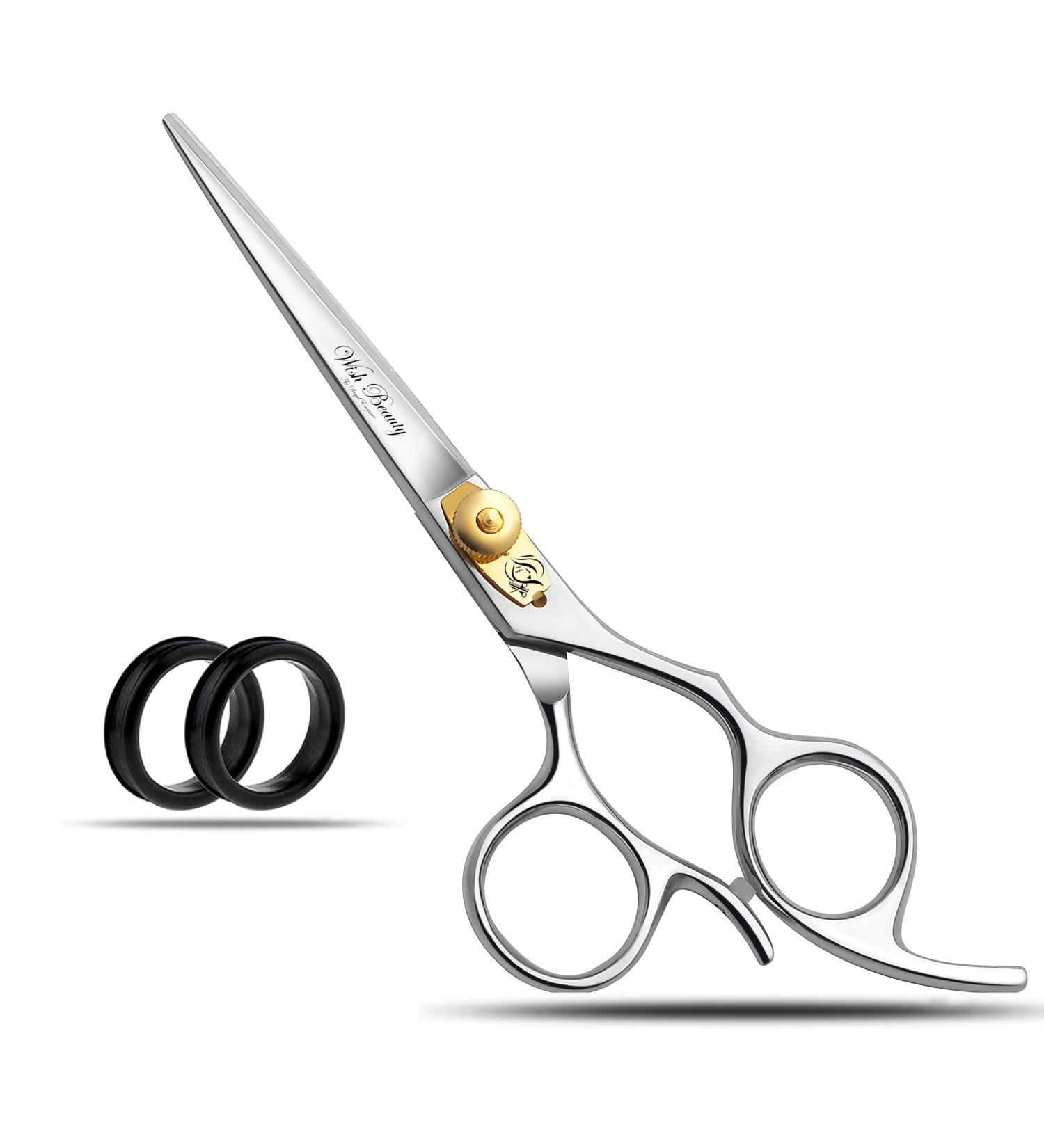 Hair Cutting Scissors Haircut Shears Professional Barber Hair Trimming Razor Edge Scissor Japanese Stainless Steel 6.5 inch for Hairdressing Home Salon - Buy Online on GoSupps.com