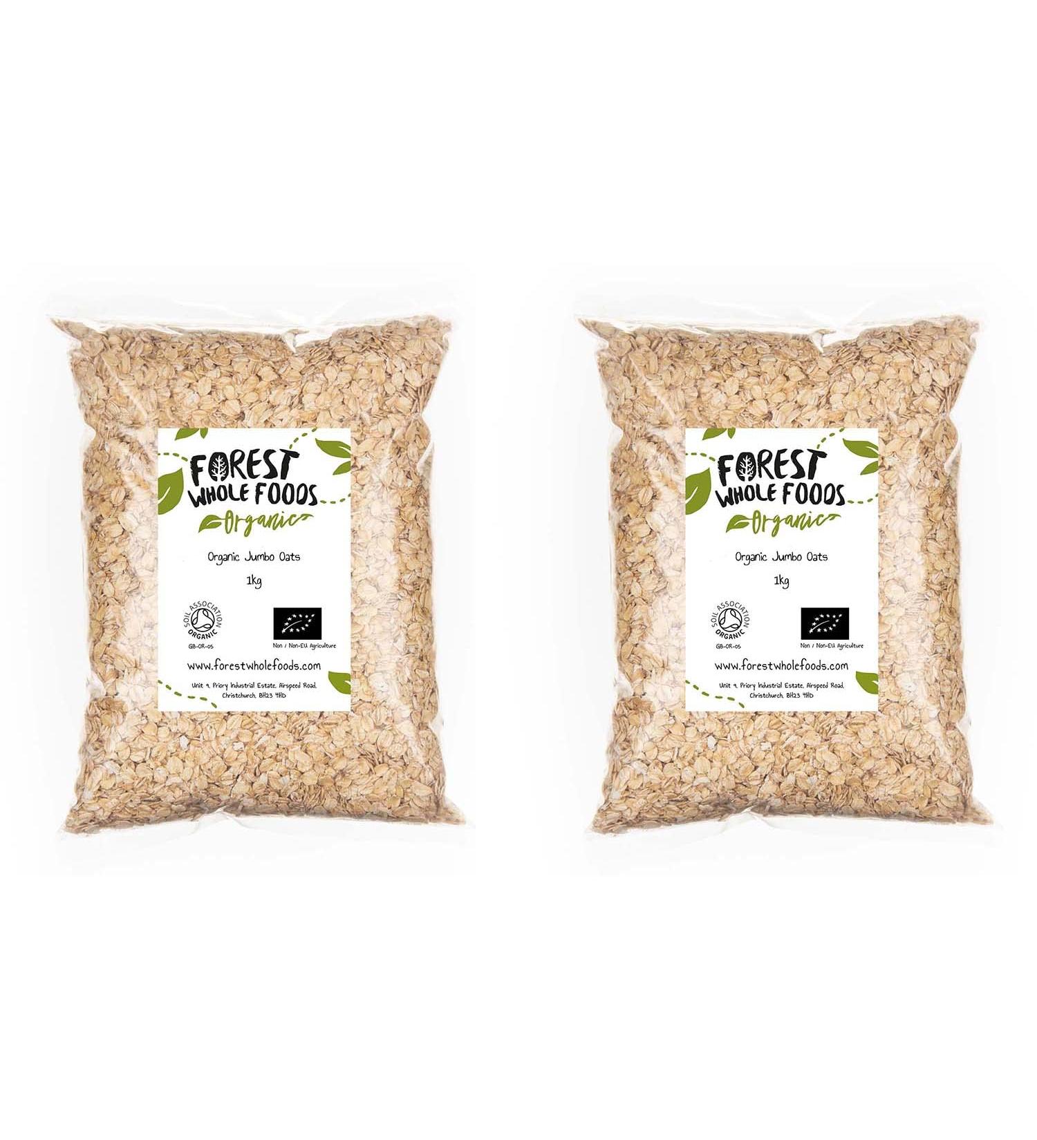 Forest Whole Foods Organic Jumbo Oats (2kg)