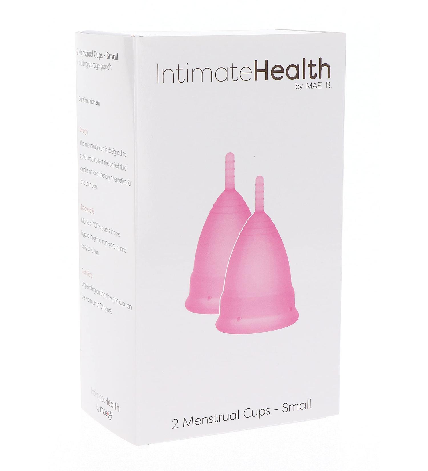 Menstrual Cups Size S - Eco-Friendly Comfortable Reusable | Shop Internationally - Buy Online on GoSupps.com