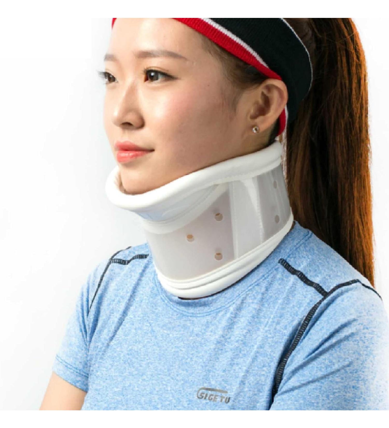 Neck Support for Pain Relief - Cervical Traction Stretcher & Collar for Comfort at Work & Home - Buy Online on GoSupps.com