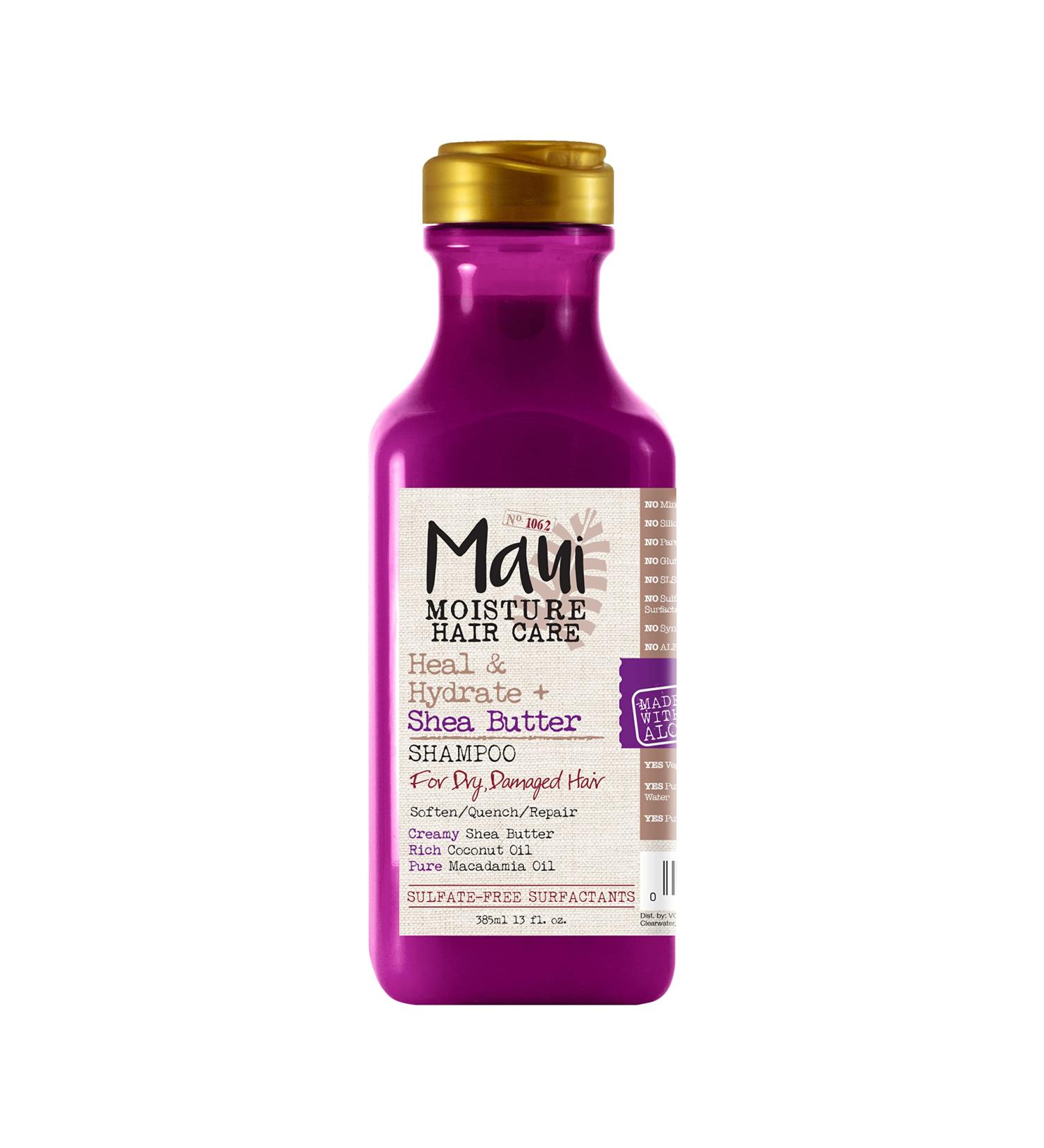 Maui Moisture Shea Butter Shampoo - Repair & Hydrate Tight Curly Hair - Buy Online on GoSupps.com