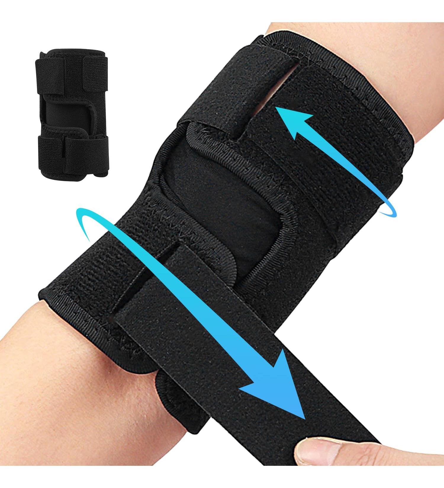 Supegear Compression Bracelet for Upper Arm - Comfortable Biceps Tendinitis Support Sleeve for Pain Relief & Muscle Tension (Black) - Buy Online on GoSupps.com