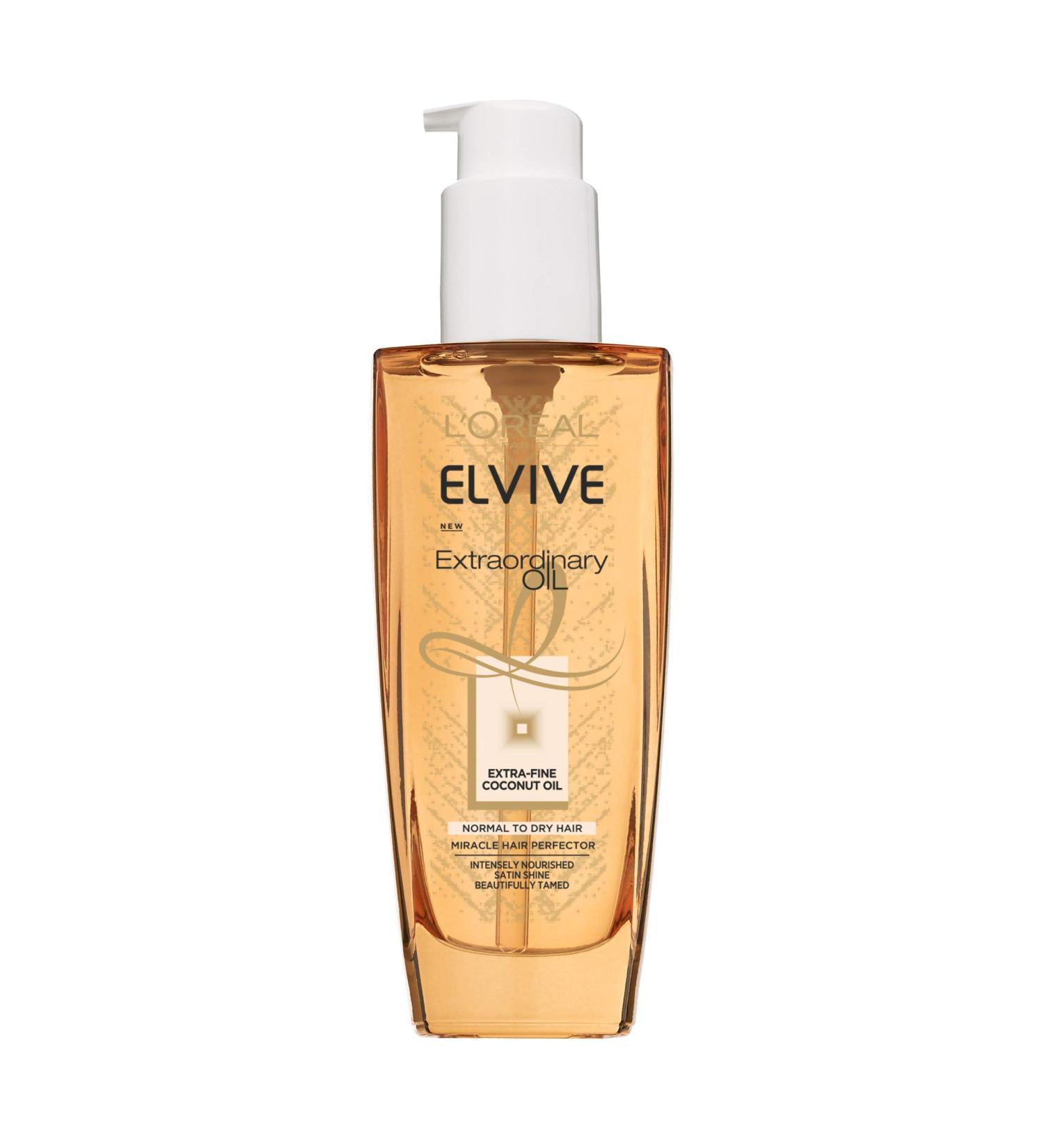 L'Oreal Paris Elvive Extraordinary Oil Coconut Hair Oil 100ml - Pack of 1 - Buy Online on GoSupps.com