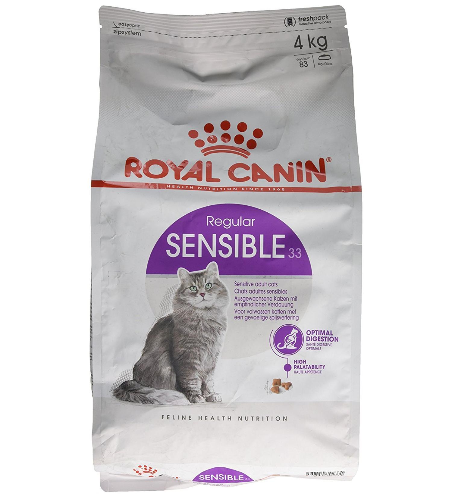 Royal Canin Cats - sensitive 33 4 Kg - Buy Online on GoSupps.com