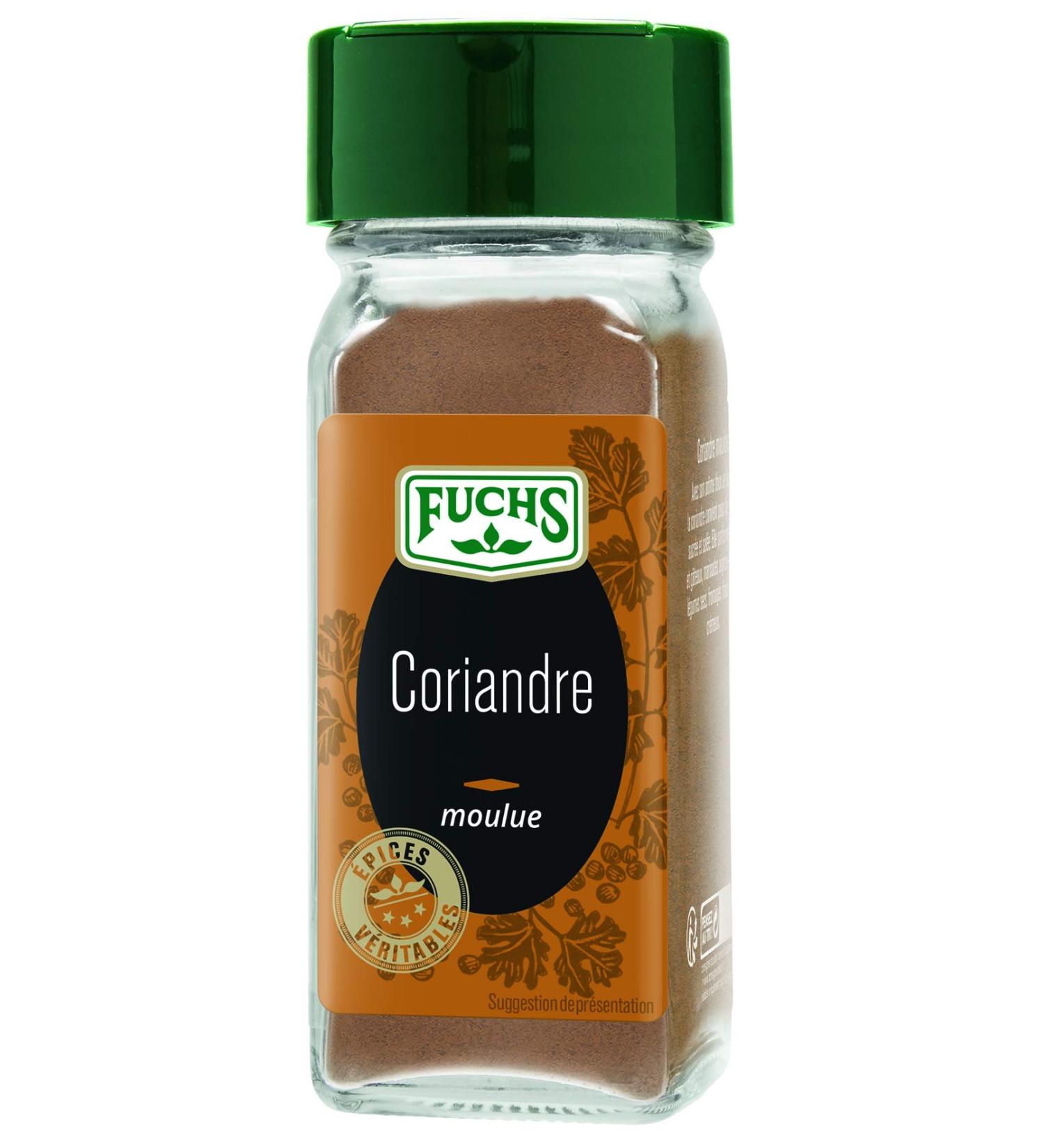 FUCHS Real Spices Ground Coriander Bottle 35 g - Buy Online on GoSupps.com