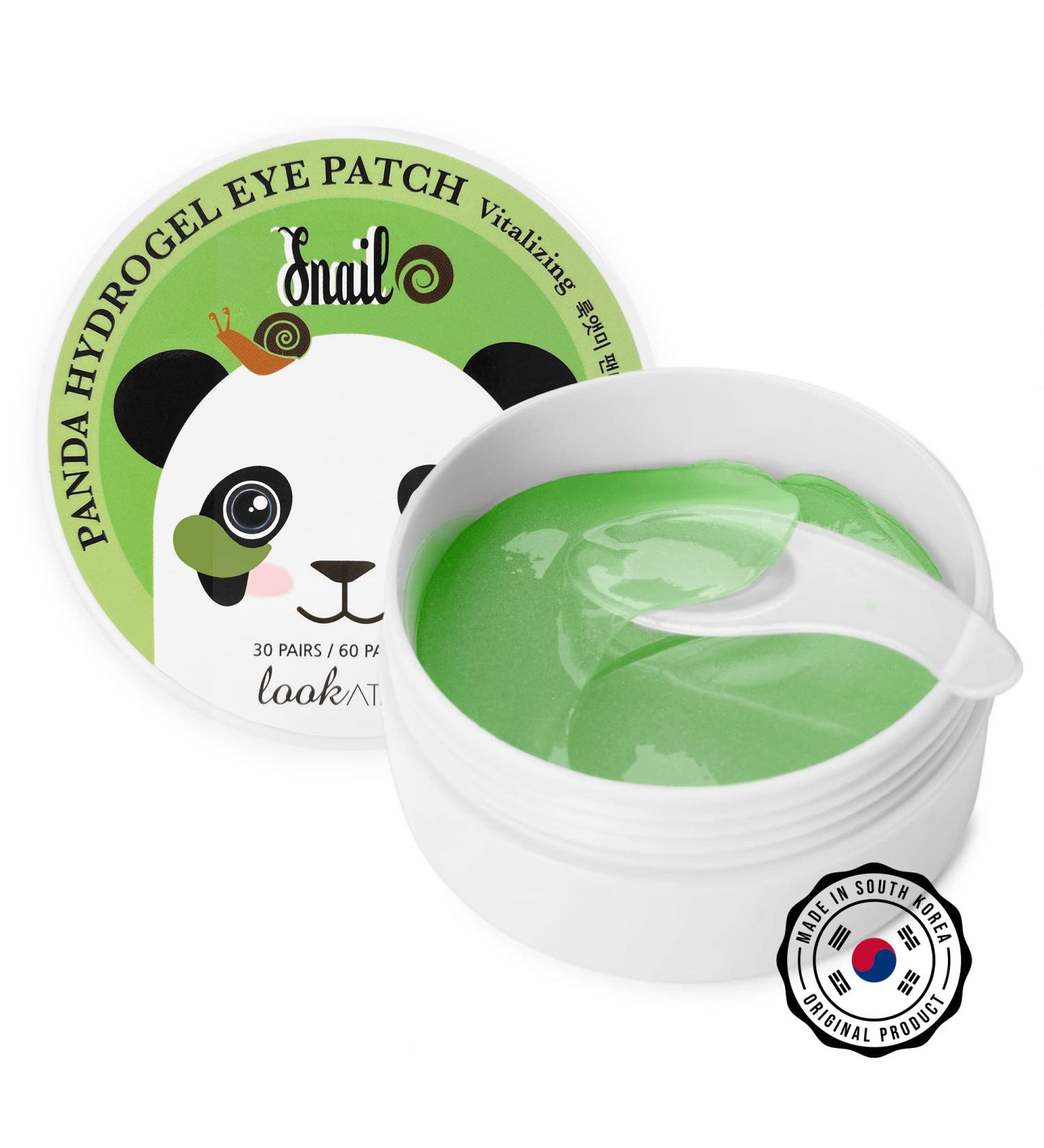 Snail Eye Patches for Dark Circles, Puffiness, and Bags (60pcs/30pairs) | Anti-Wrinkle Eye Masks with Hyaluronic Acid and Collagen | Korean Skincare - Buy Online on GoSupps.com
