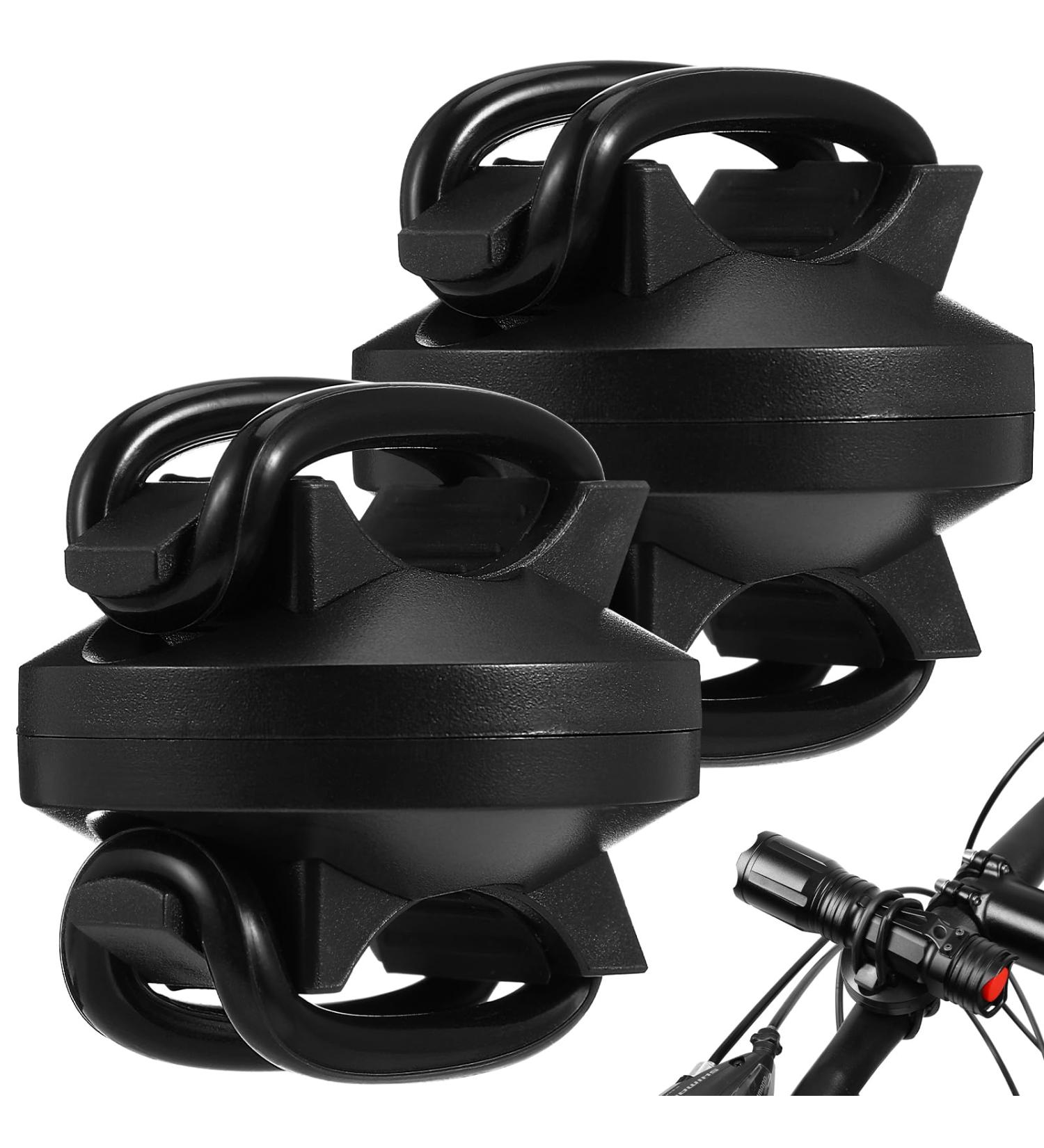 BESPORTBLE Universal Flashlight Mount for Bicycles - 2pcs Bike Flashlight Holder - International Shipping Available - Buy Online on GoSupps.com
