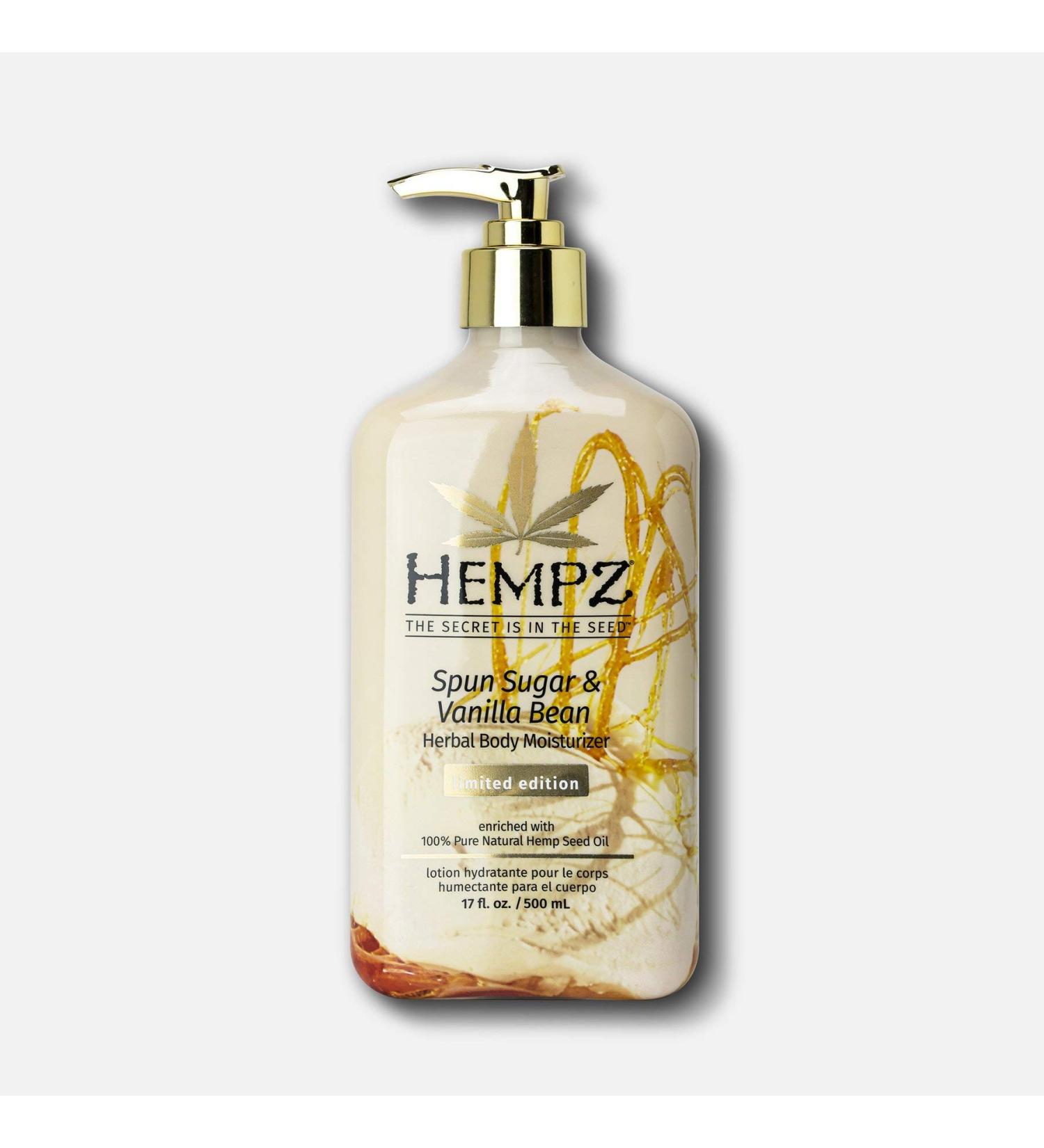 Hempz 2020 Limited-Edition Spun Sugar & Vanilla Bean Herbal Body Moisturizer