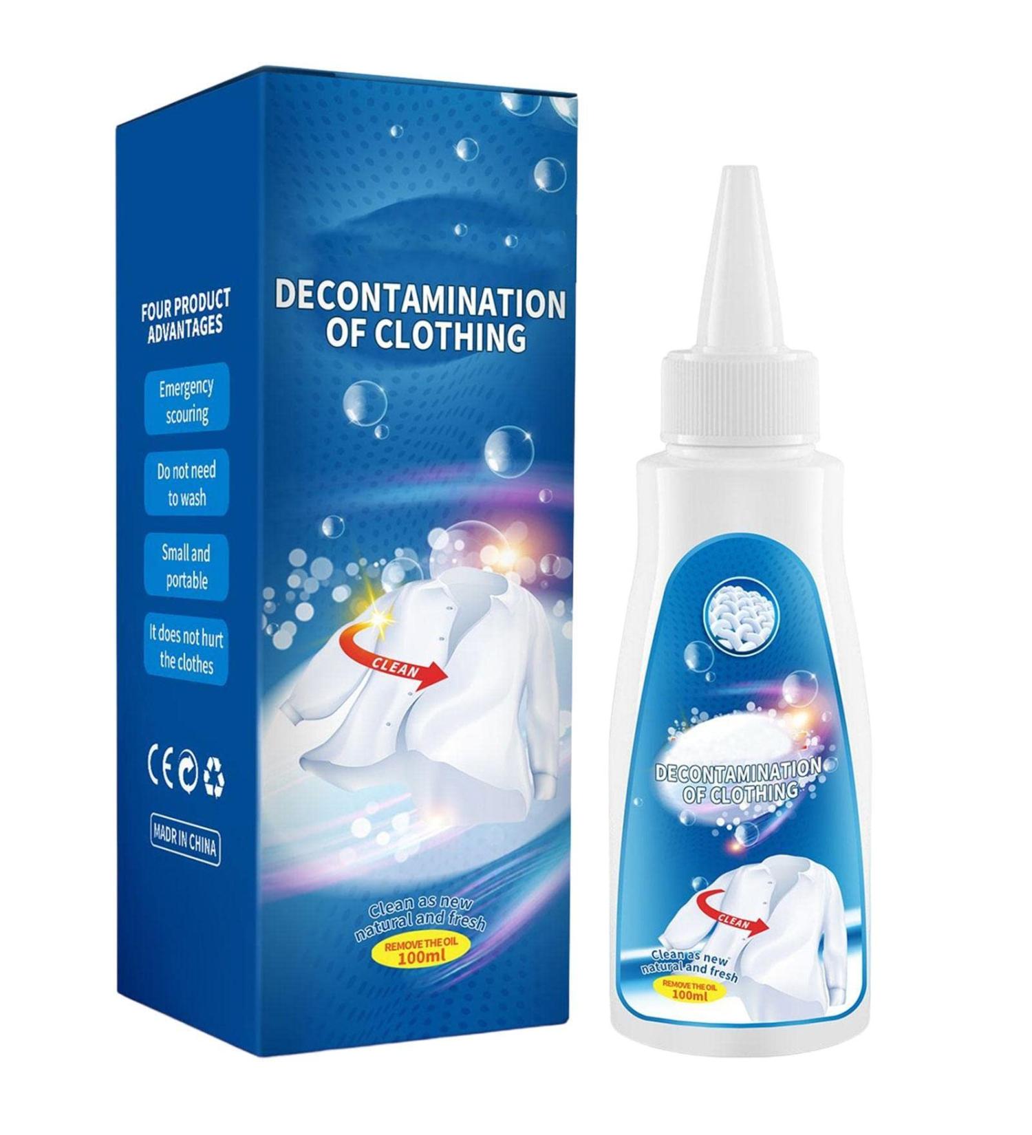 Stain Remover for Clothes Clothes Bed Stain Cleaner Dirt Remover New Protein Coffee Tea Ink Juice Wine Other Stains 3.38 - Buy Online on GoSupps.com