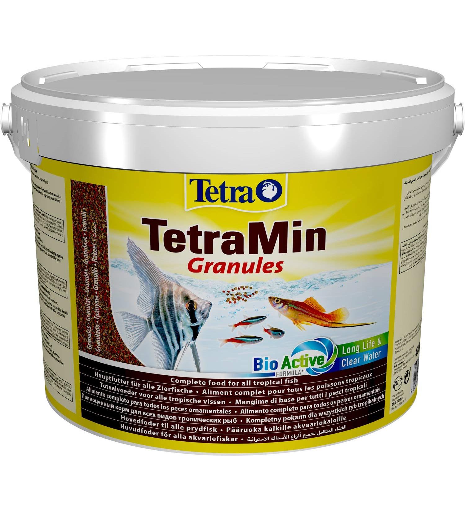 Buy Tetramine Granules - Premium Slowly Sinking Fish Feed for Mid-Water Fish - 10L Bucket - International Shipping Available - Buy Online on GoSupps.com