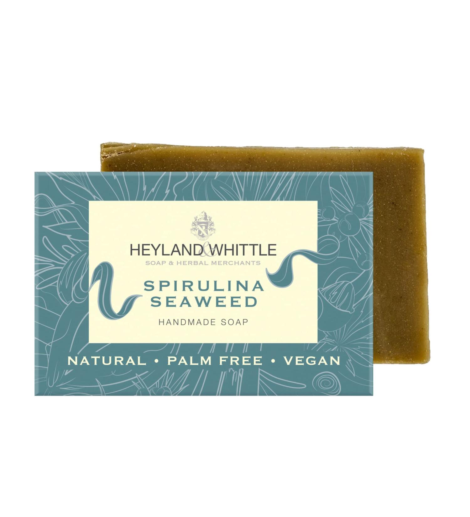 Heyland and Whittle - PALM FREE Sprirulina Seaweed Soap Bar 150g