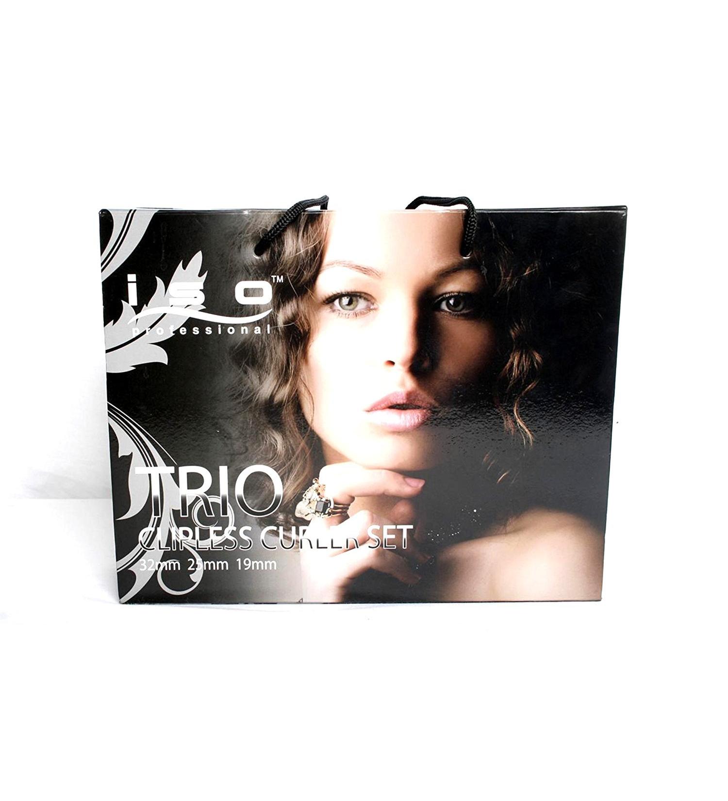 Premium 5P Curling Iron with Interchangeable Barrels - 5 Sizes - Black | International Shipping - Buy Online on GoSupps.com