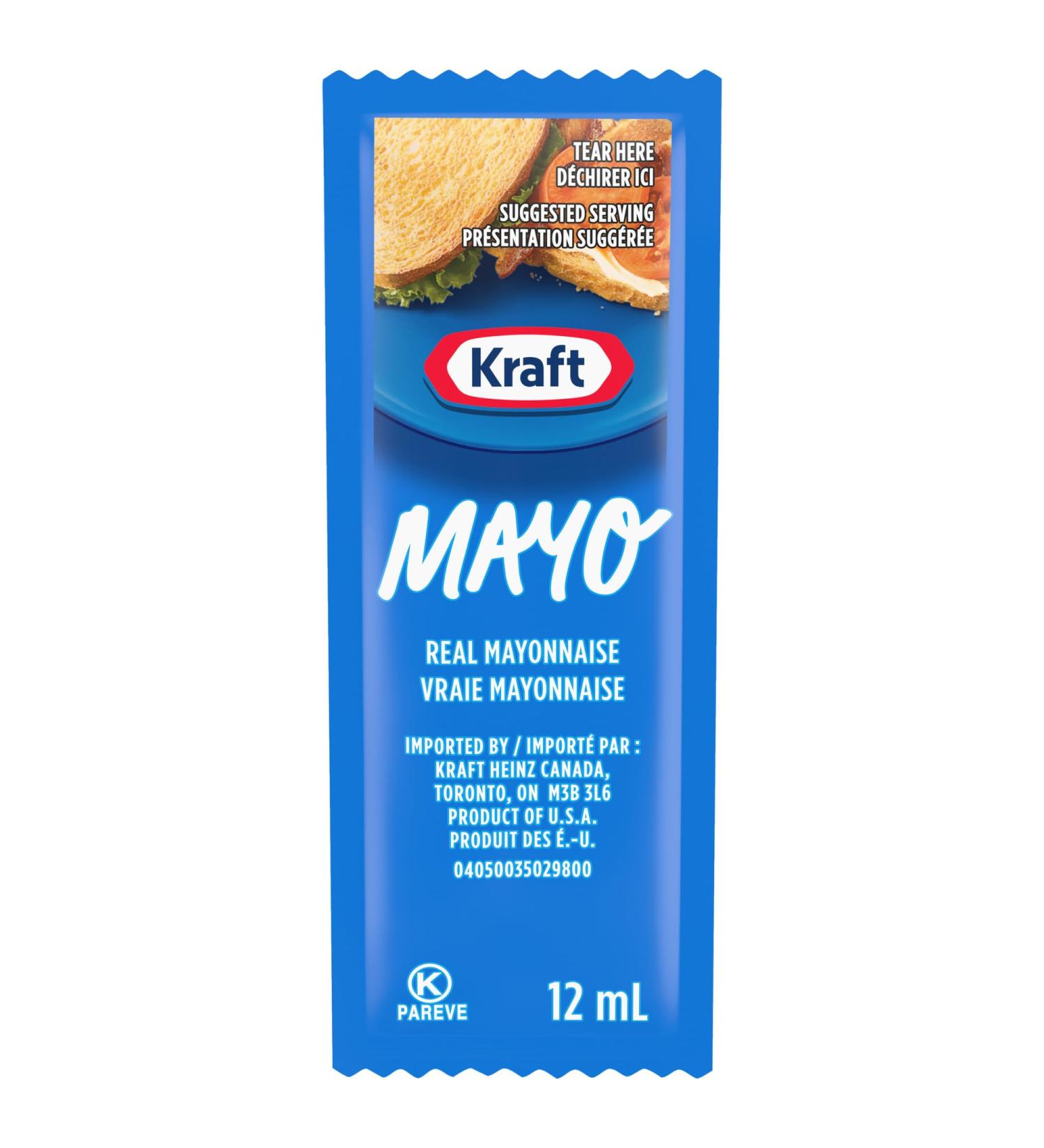 Kraft Mayonnaise 2.52L (210 Packets) - Buy Online on GoSupps.com