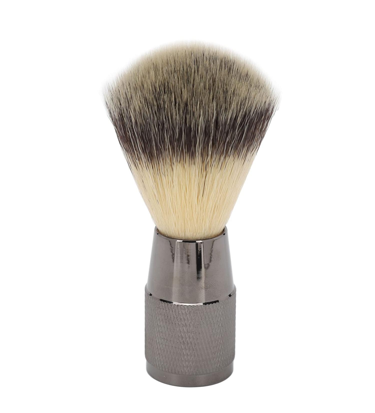 Beard Hair Shaving Brush - Lightweight Synthetic Bristles & Stylish Handle for Home Salon | International Shipping - Buy Online on GoSupps.com