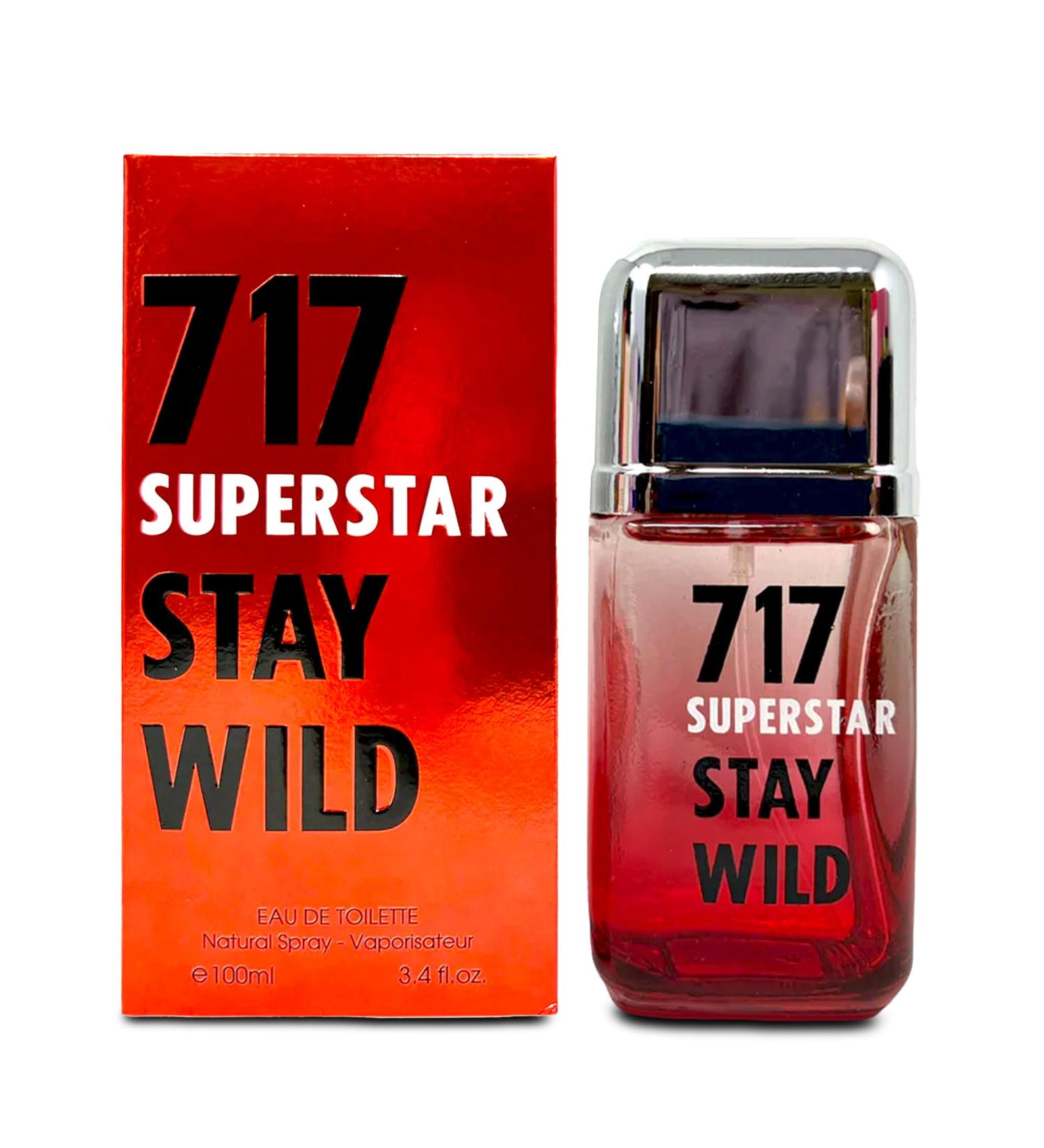 717 Superstar Sensual Woody Fragrance for Men | Long Lasting Cologne Aromatic Scent Eau de Parfum Natural Spray - Great Holiday Gift 3.4 Fl Oz/100 Ml - Buy Online on GoSupps.com