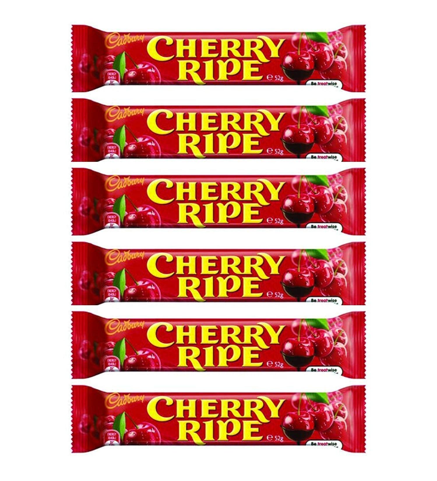 Cadbury Cherry Ripe 52G - Pack of 6