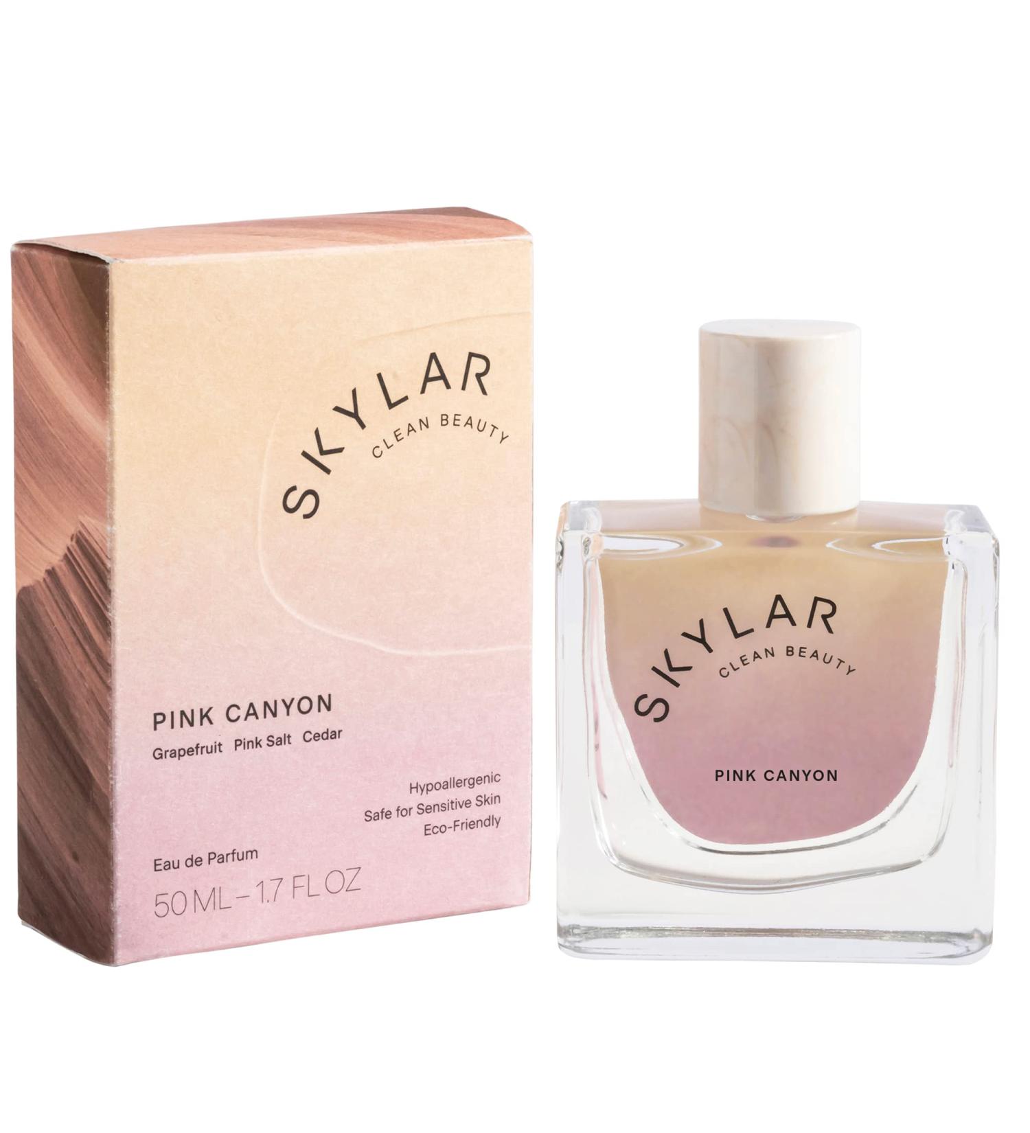 Skylar Pink Canyon Eau de Perfume - Hypoallergenic Perfume for Women & Men Vegan & Safe for Sensitive Skin - Woody Citrus Perfume with Notes of Grapefruit Pink Salt & Cedar - 1.70 Fl Oz (Pack of 1) - Buy Online on GoSupps.com