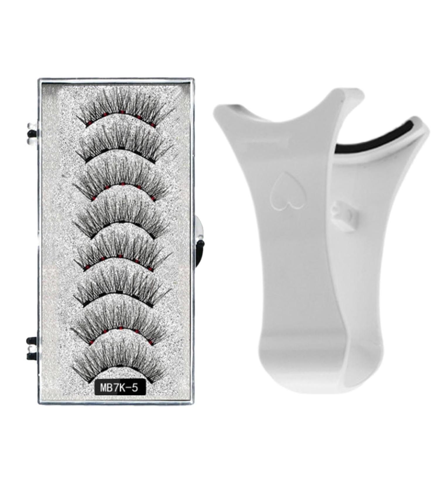 Daily Wear Magnetic Lashes Reusable Magnetic Eyelash Set Comfortable Magnetic Lashes Natural Wispy Magnetics Lash Without Eyeliner Lashes Natural Look Eyelashes With Applicator - Buy Online on GoSupps.com