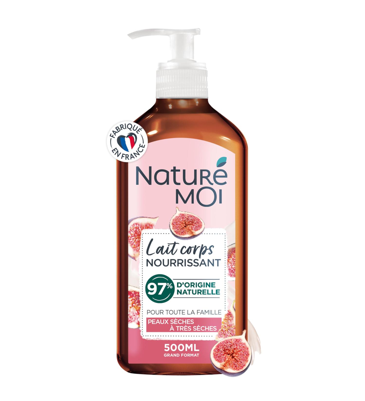 Natur Moi Nourishing Body Lotion with Organic Fig of Provence and Organic Shea Butter Moisturizing and Nourishing Body Lotion 97% Natural Origin 500 ml Made in France - Buy Online on GoSupps.com