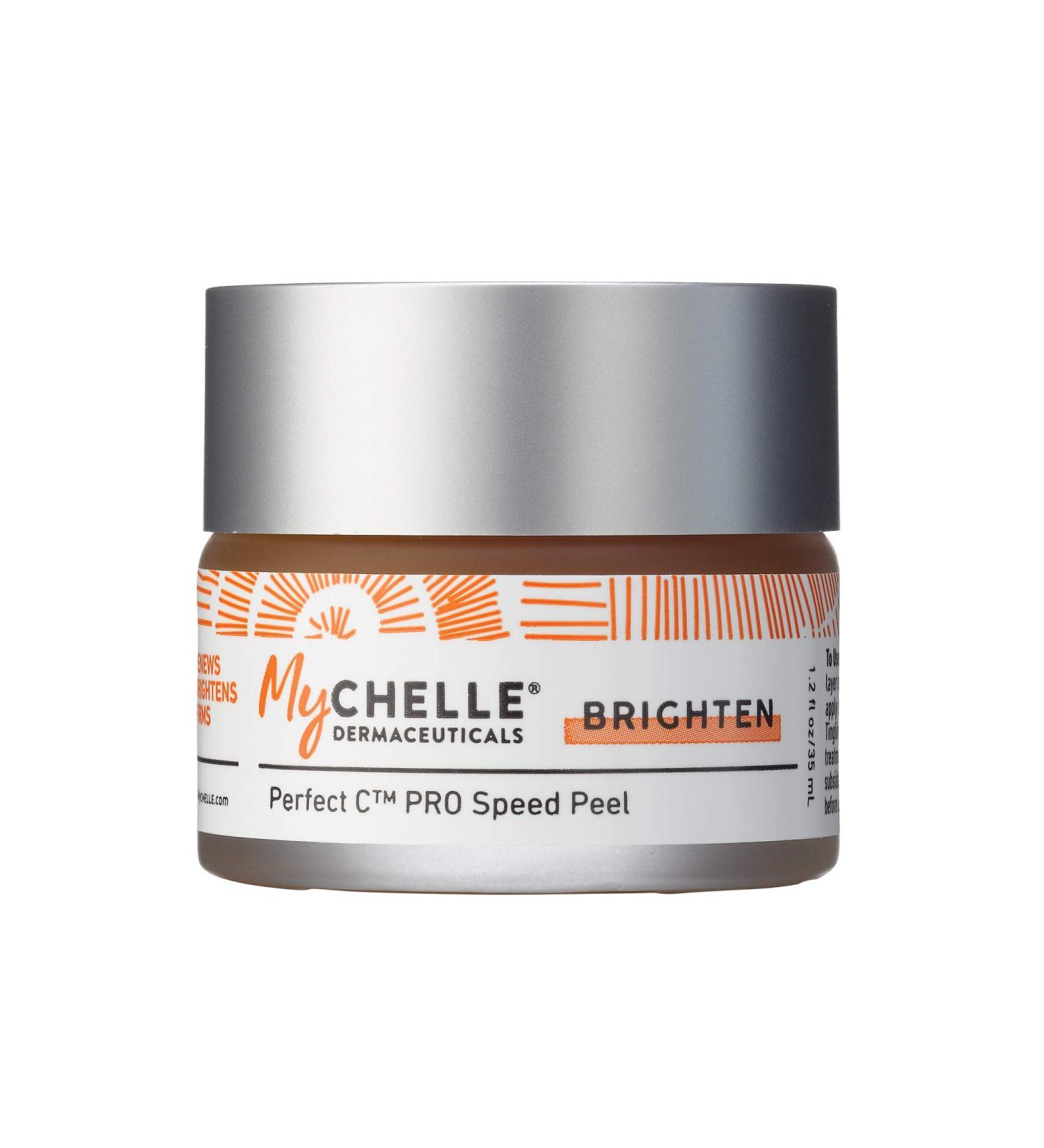 MyChelle Perfect C Pro Speed Peel - Vegan Facial Exfoliant for All Skin Types, 1.2 Fl Oz - Buy Online on GoSupps.com