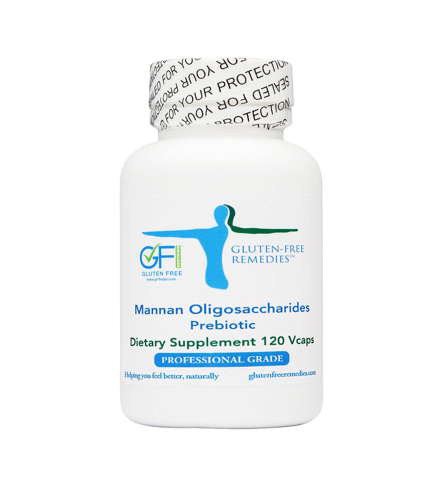 Mannan Oligosaccharides 500mg - 120 Capsules | Immune Support Supplement - Buy Online on GoSupps.com
