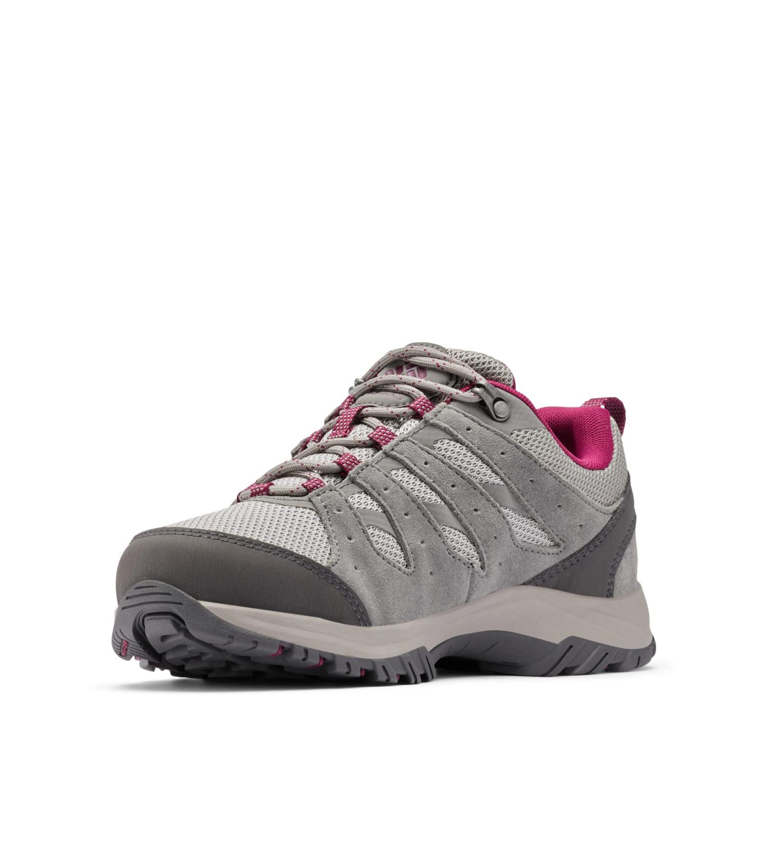 Columbia Redmond III WP Women's Waterproof Hiking Shoes - EU Size 38 - Ti Titanium & Red Onion - Buy Online on GoSupps.com