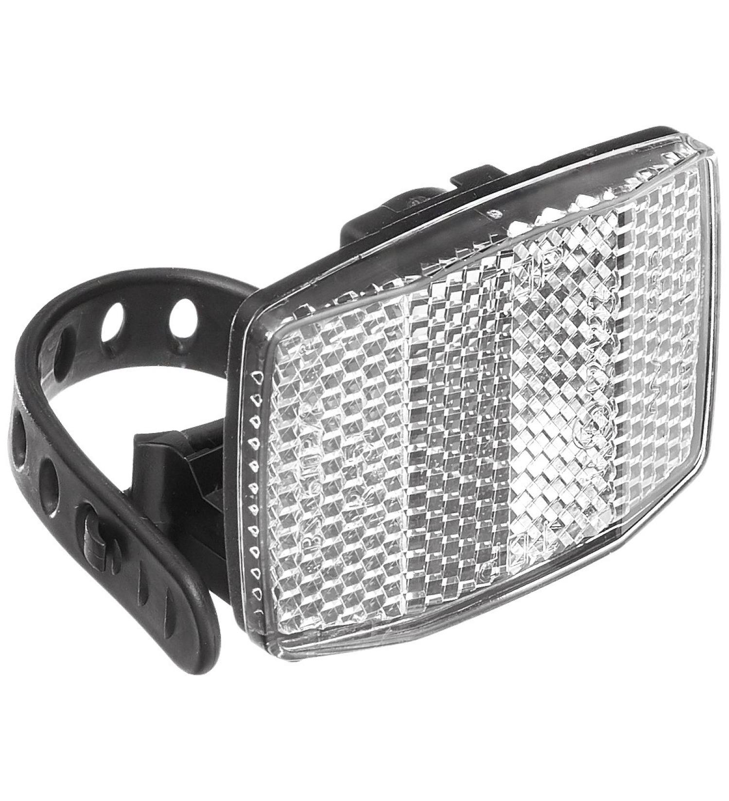 Fischer Adult Front Stem Mount Reflector Black - One Size | Enhance Safety & Visibility for Cycling - Buy Online on GoSupps.com