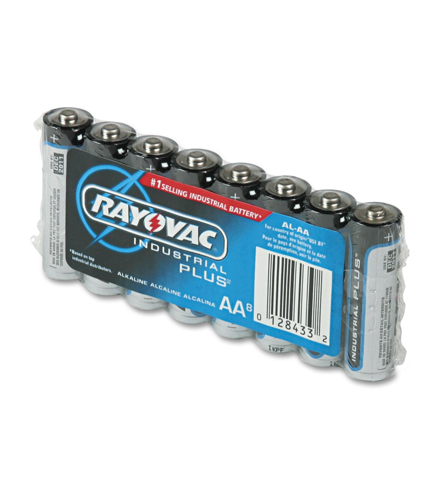 BATTERY AA INDUSTRIL 8PK by RAYOVAC ULTRA PRO MfrPartNo AL-AA