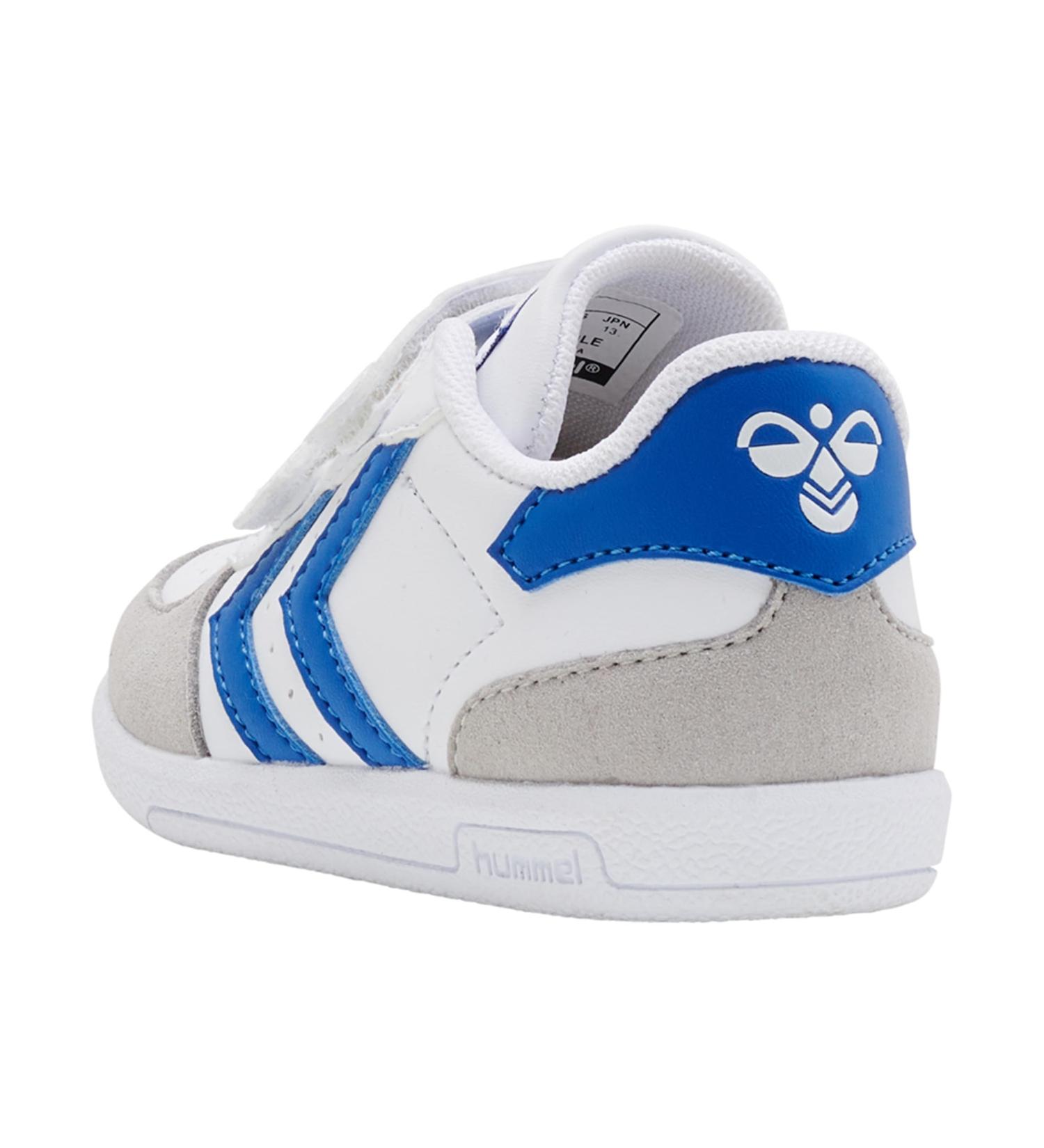 Buy Hummel Sneaker Victory Kids Size 26 EU - White & Blue - International Shipping Available - Buy Online on GoSupps.com