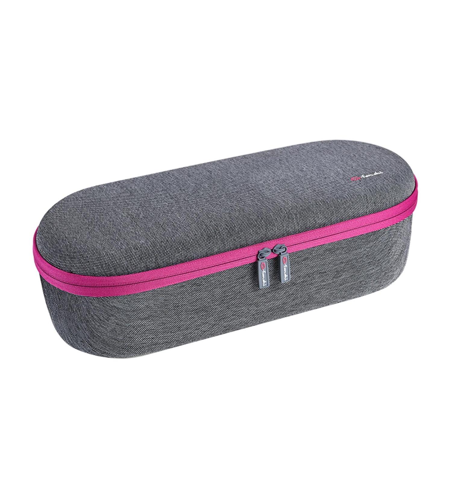 WeiLaiKeQi Sleek Hair Dryer Storage Solution with Compartment Black Gray A - Buy Online on GoSupps.com