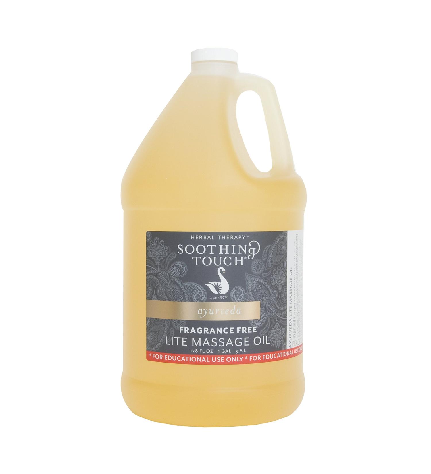 Soothing Touch Fragrance Free Lite Oil Unscented 128 Ounce Unscented 128 Ounce