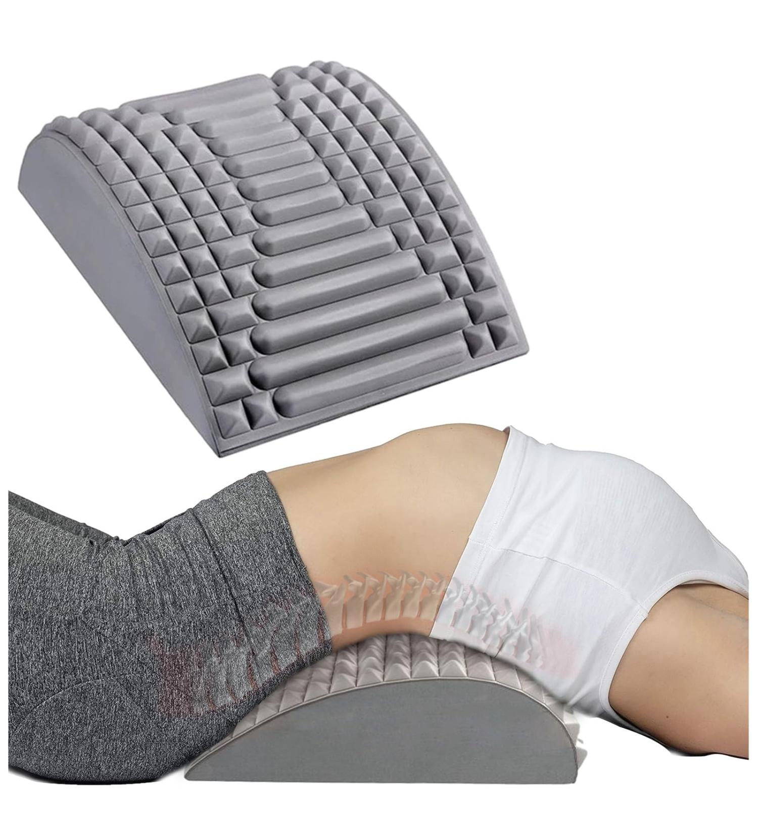 Neck & Back Stretcher - Pain Relief Device for Neck & Back - Yoga Stretching & Massage Tool for Relaxation - Buy Online on GoSupps.com