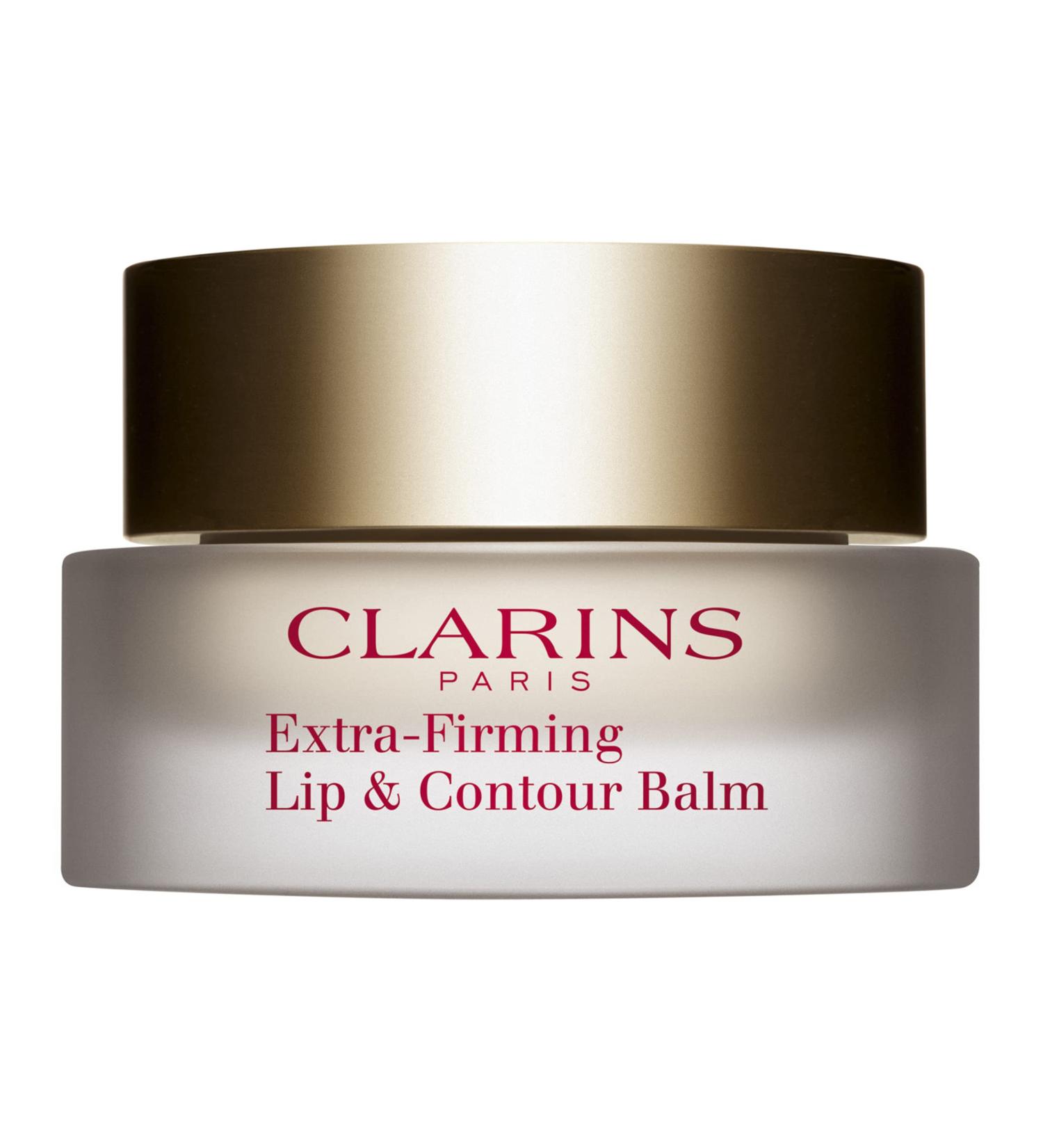 Clarins Extra-Firming Lip and Contour Balm | Deeply Hydrates Softens and Repairs Dry Chapped Lips | Visibly Smoothes Fine Lines and Wrinkles | Rich In Vitamin E and Antioxidants | 0.5 Ounces - Buy Online on GoSupps.com