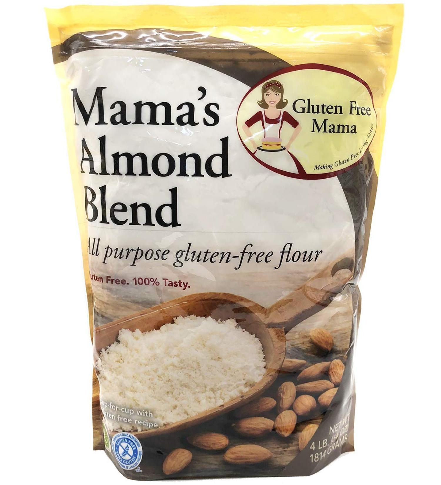 Gluten Free Mamas Almond Blend Flour - Non-Gritty, Great Flavor All Purpose Flour (4lb) - Buy Online on GoSupps.com