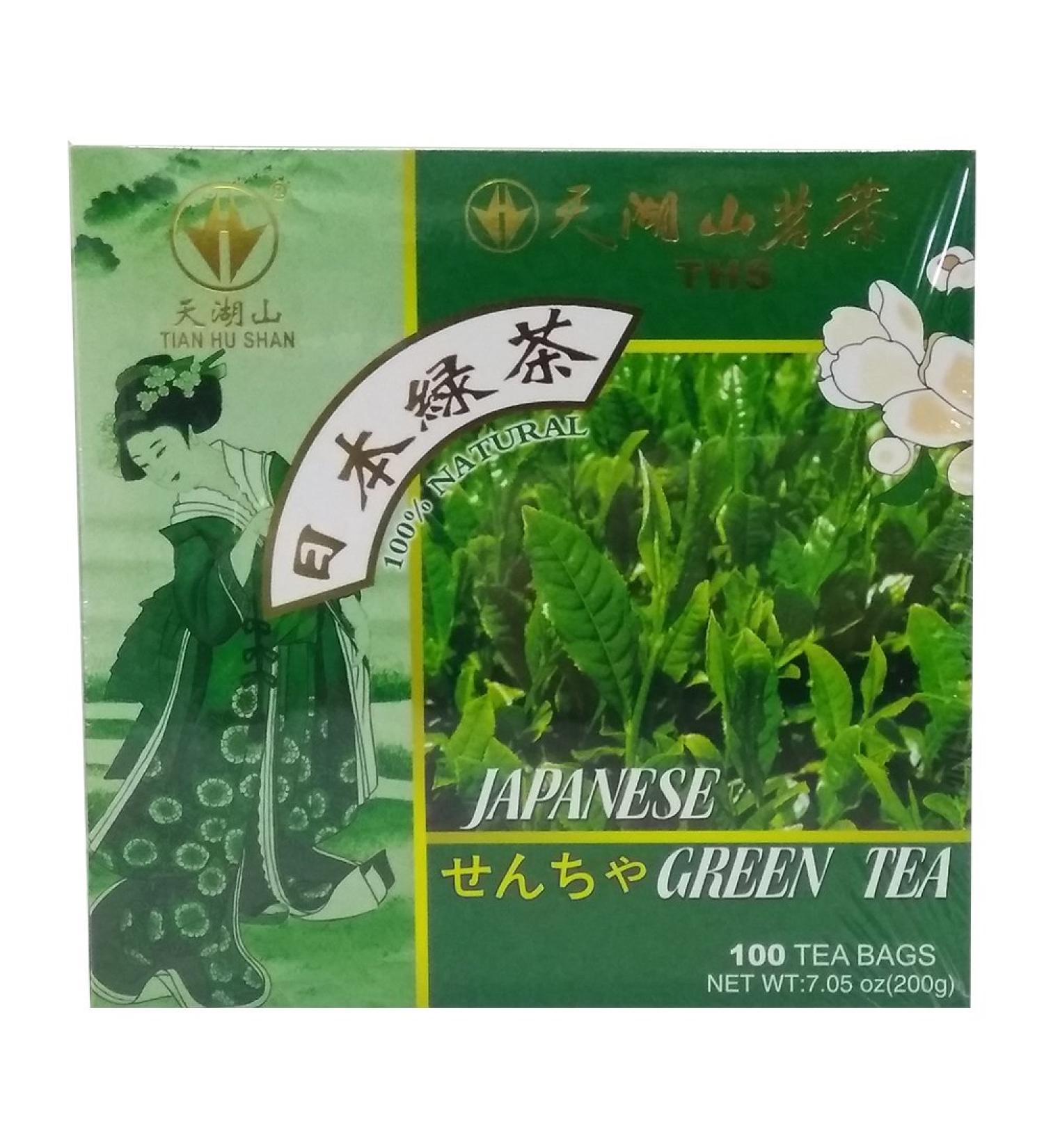 TIANHUSHAN Tianhushan - Japanese Green Tea 200G (100 Bags)