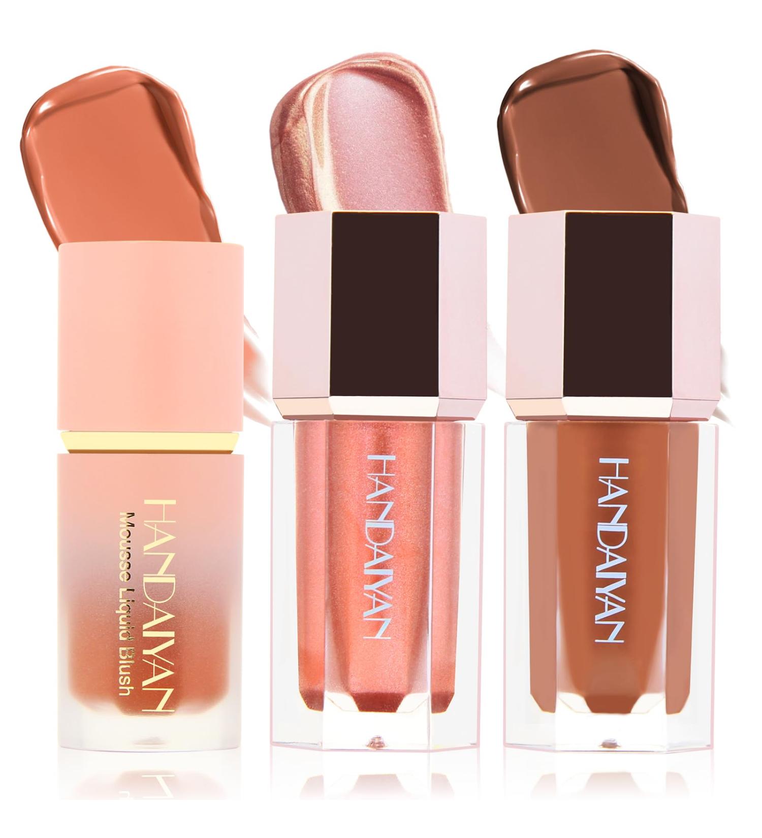 Blush Contour Stick Glow Sticks Highly Pigmented Natural-Looking Long Lasting Lightweight Easy To Use Vegan & Cruelty-Free (3PC) - Buy Online on GoSupps.com
