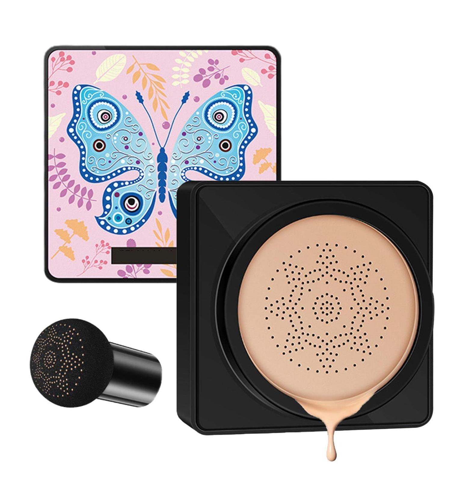 Luckxing Mushroomhead Air Cushion BB Cream | Moisturizing Foundation & Long-lasting Coverage | Natural Finish with Mushroom Sponge - Buy Online on GoSupps.com